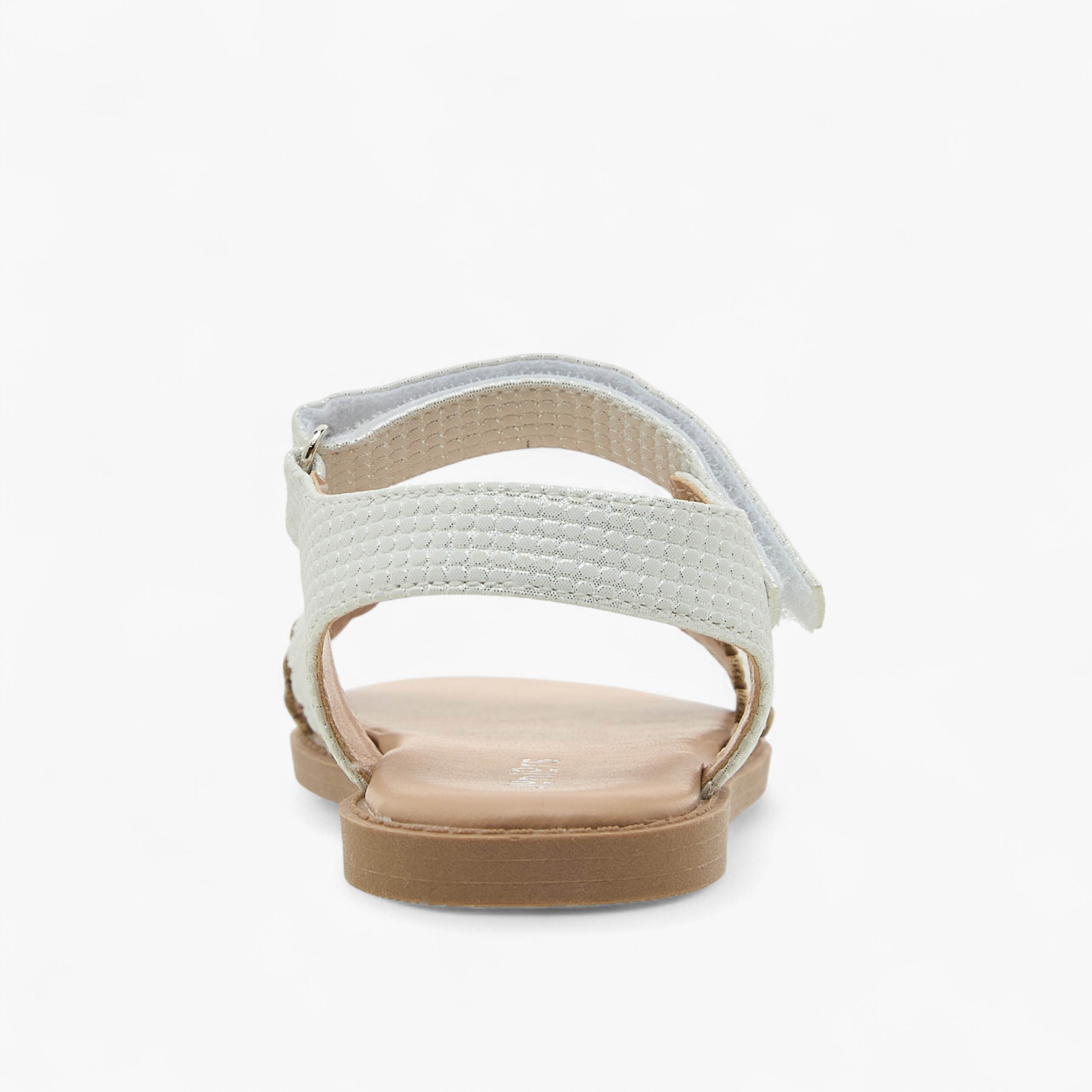 صندل بأحزمة متقاطعة وشريط إغلاق لاصق من جونيورز-girls-shoes-sandals-image-4