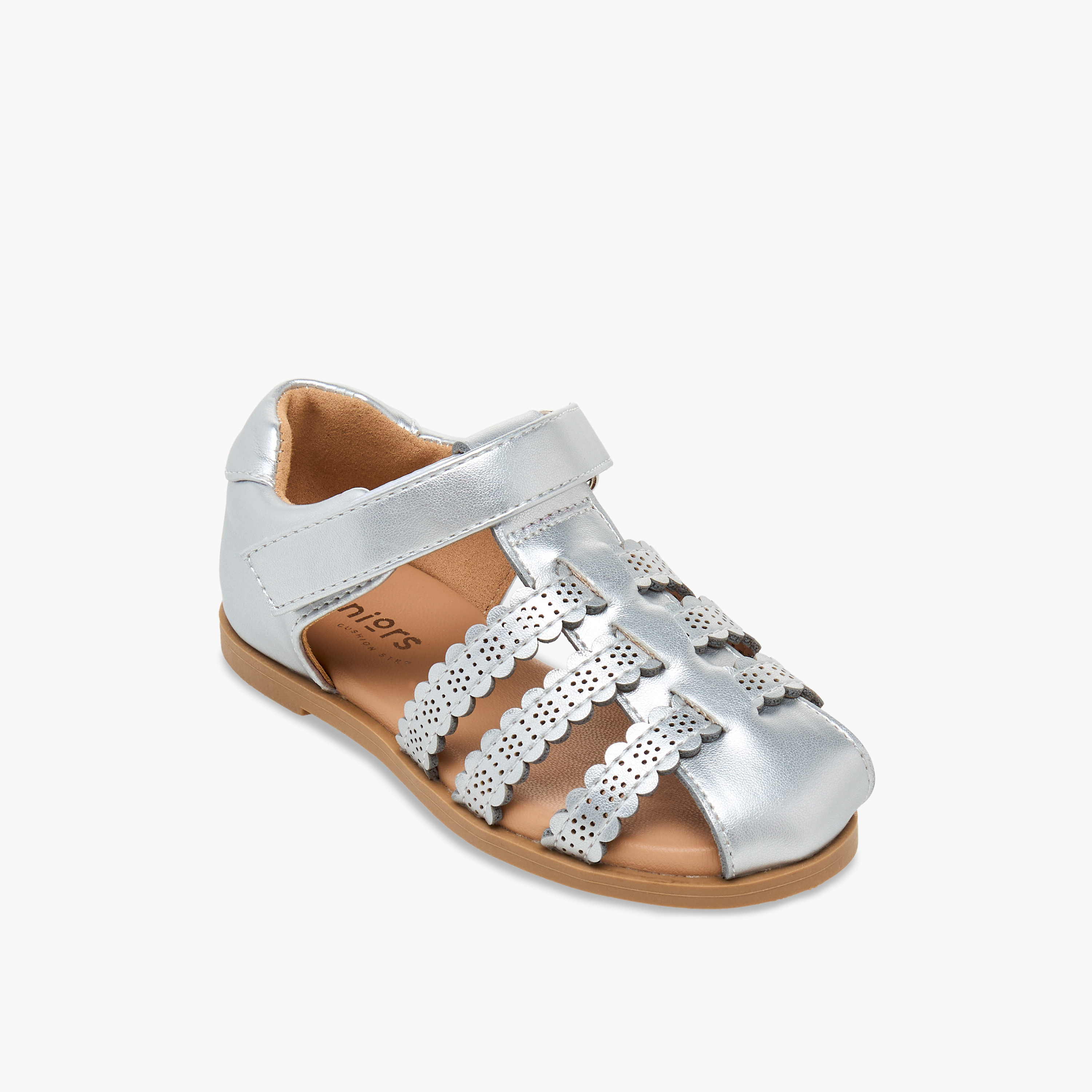 Juniors Girls Hook & Loop Sandals-girls-shoes-sandals-image-2