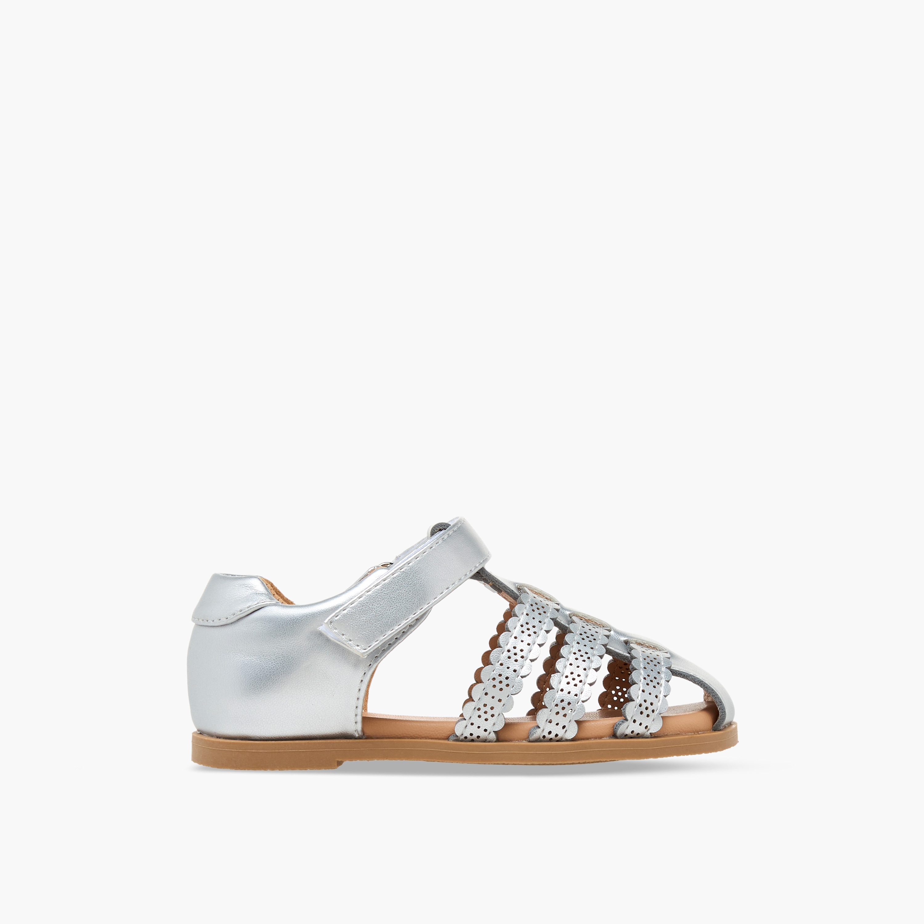 Juniors Girls Hook & Loop Sandals-girls-shoes-sandals-image-3