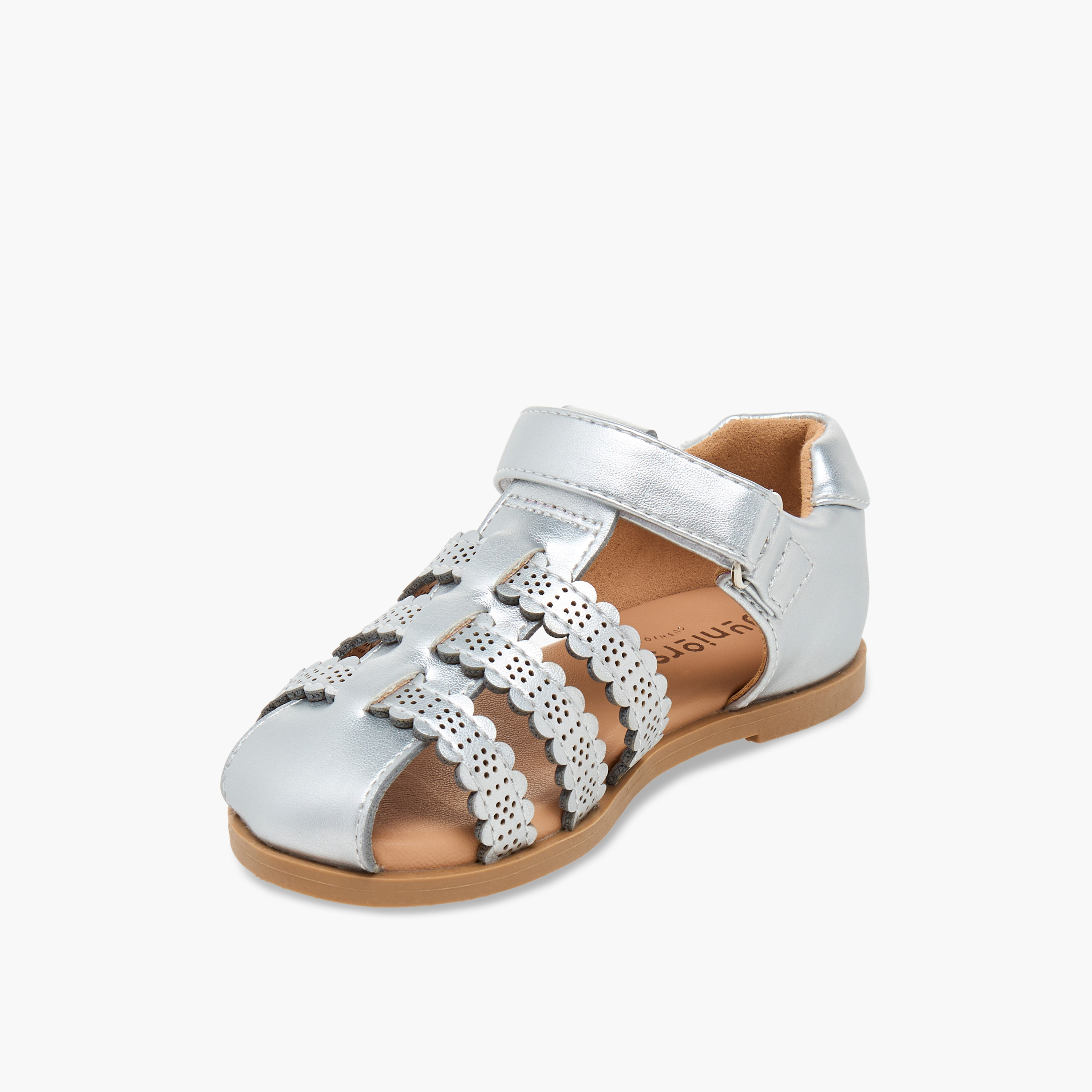 Juniors Girls Hook & Loop Sandals-girls-shoes-sandals-image-4