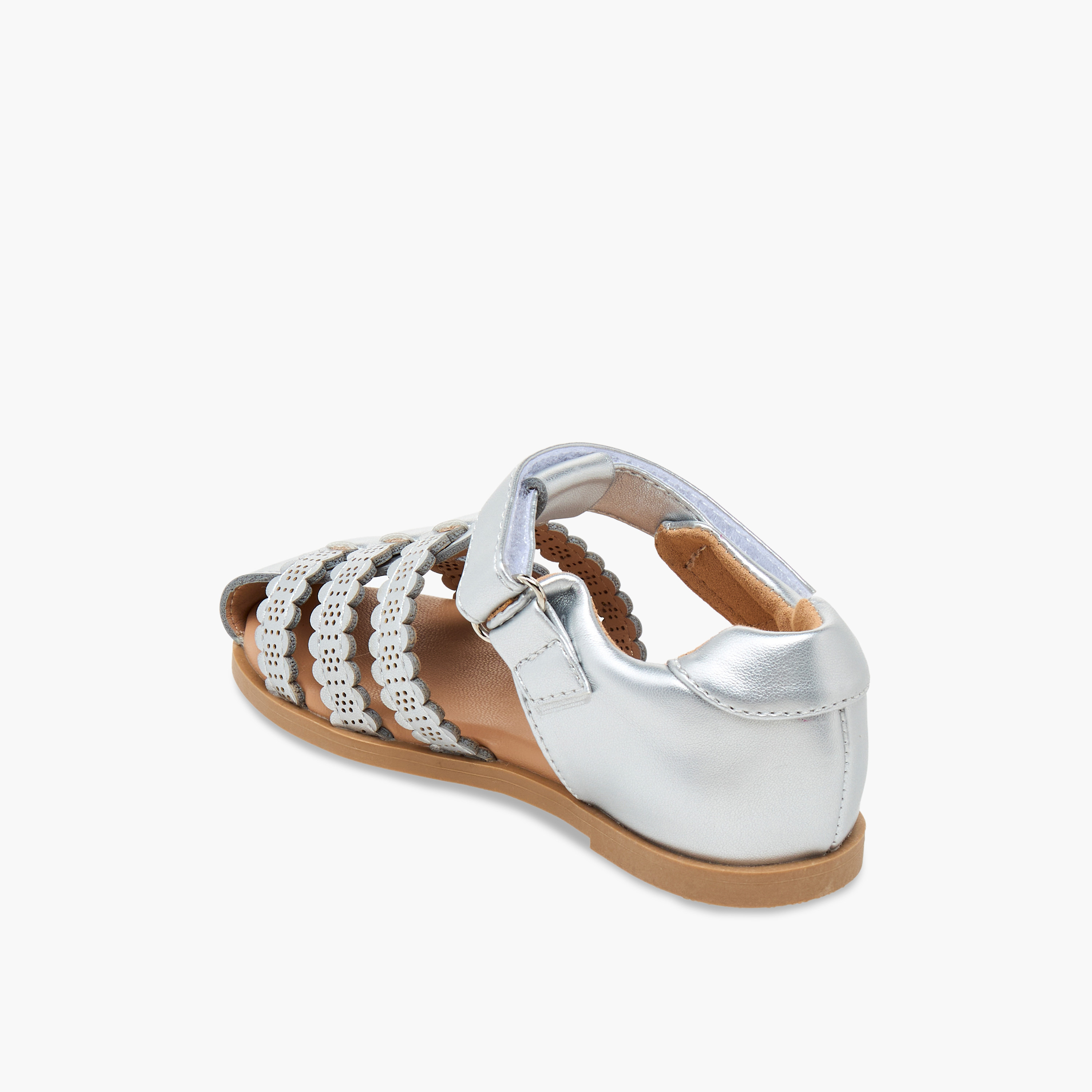 Juniors Girls Hook & Loop Sandals-girls-shoes-sandals-image-5