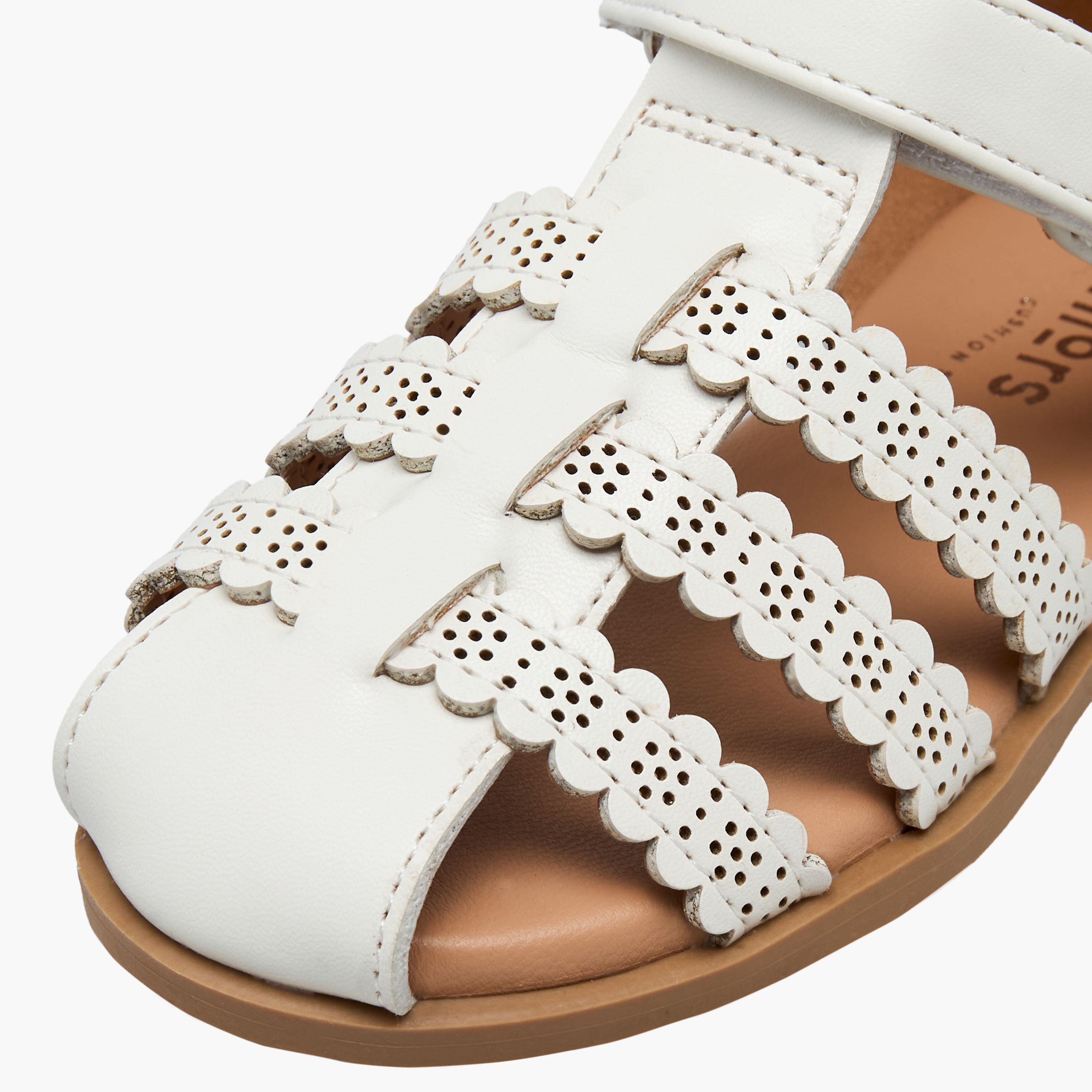 صندل بشريط إغلاق لاصق من جونيورز-girls-shoes-sandals-image-7