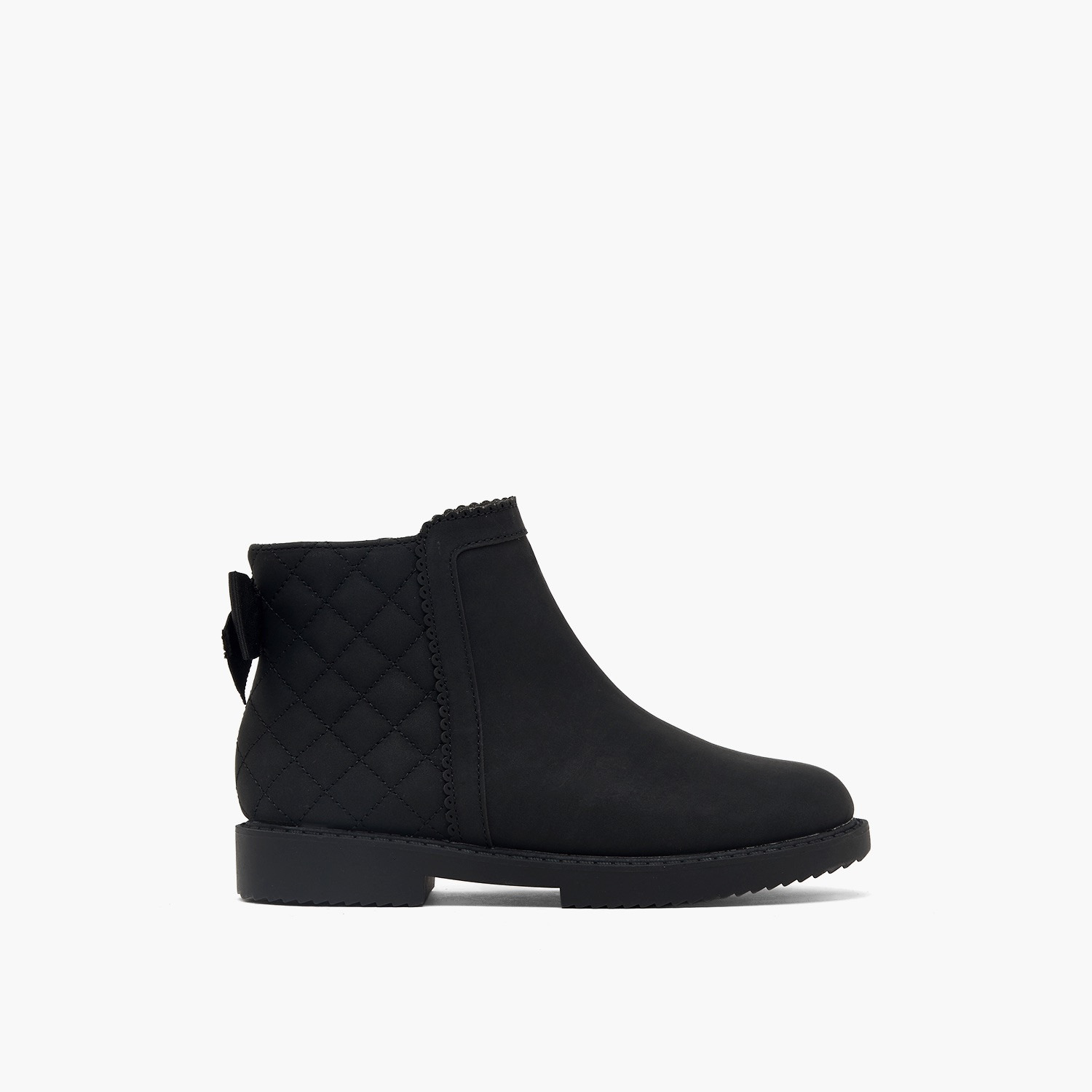 بوت مبطن بطول الكاحل وفيونكة للبنات من فلورا بيلا-girls-shoes-boots-image-15