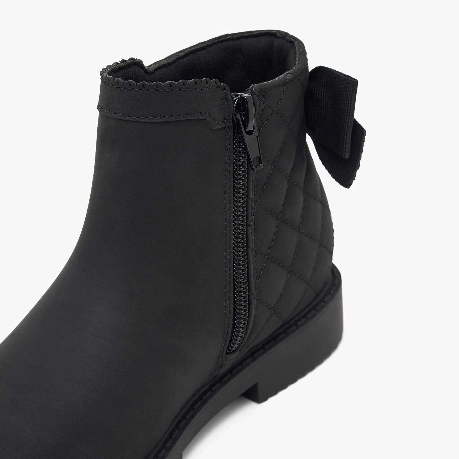 بوت مبطن بطول الكاحل وفيونكة للبنات من فلورا بيلا-girls-shoes-boots-image-16