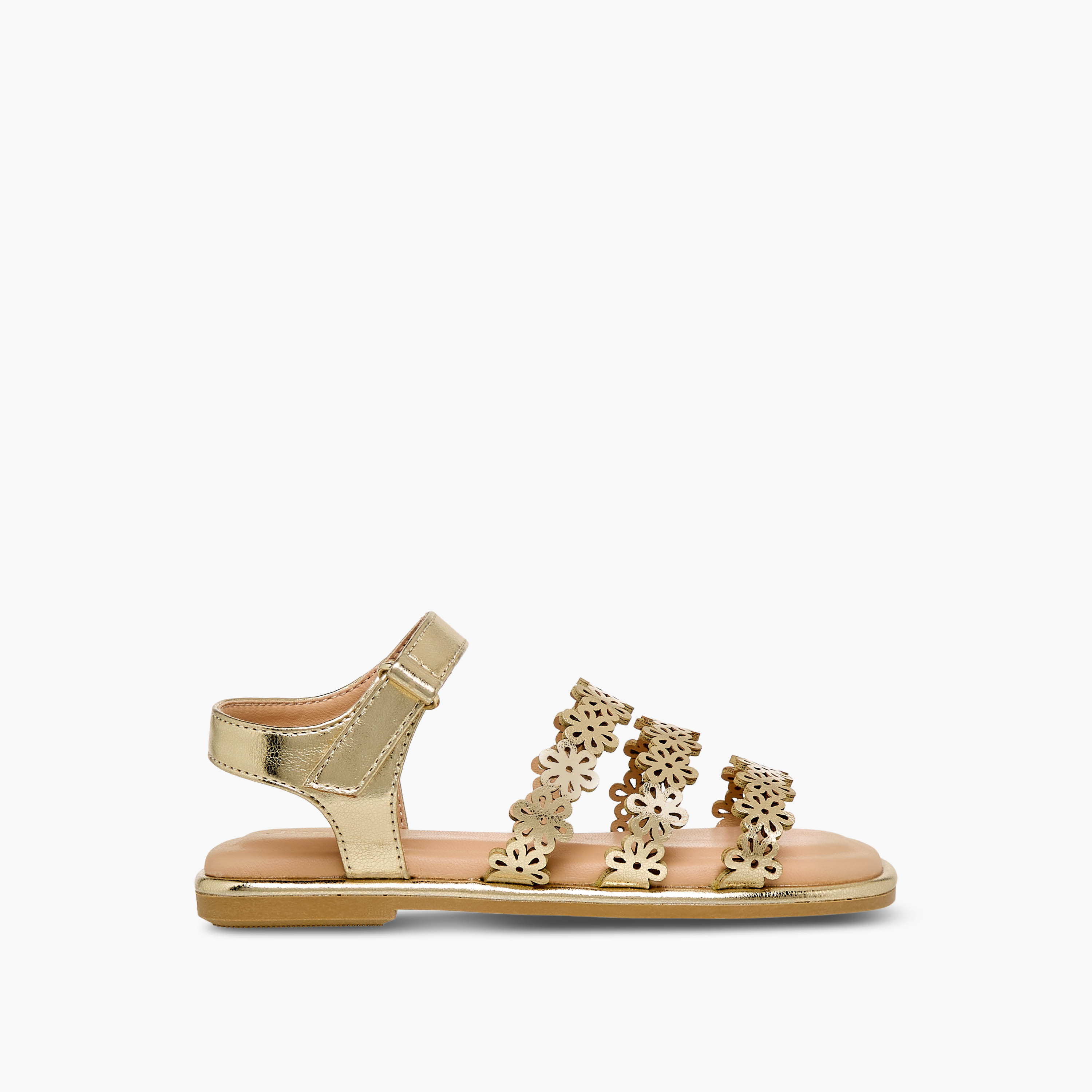Juniors Girls Hook and Loop Sandals-girls-shoes-sandals-image-2
