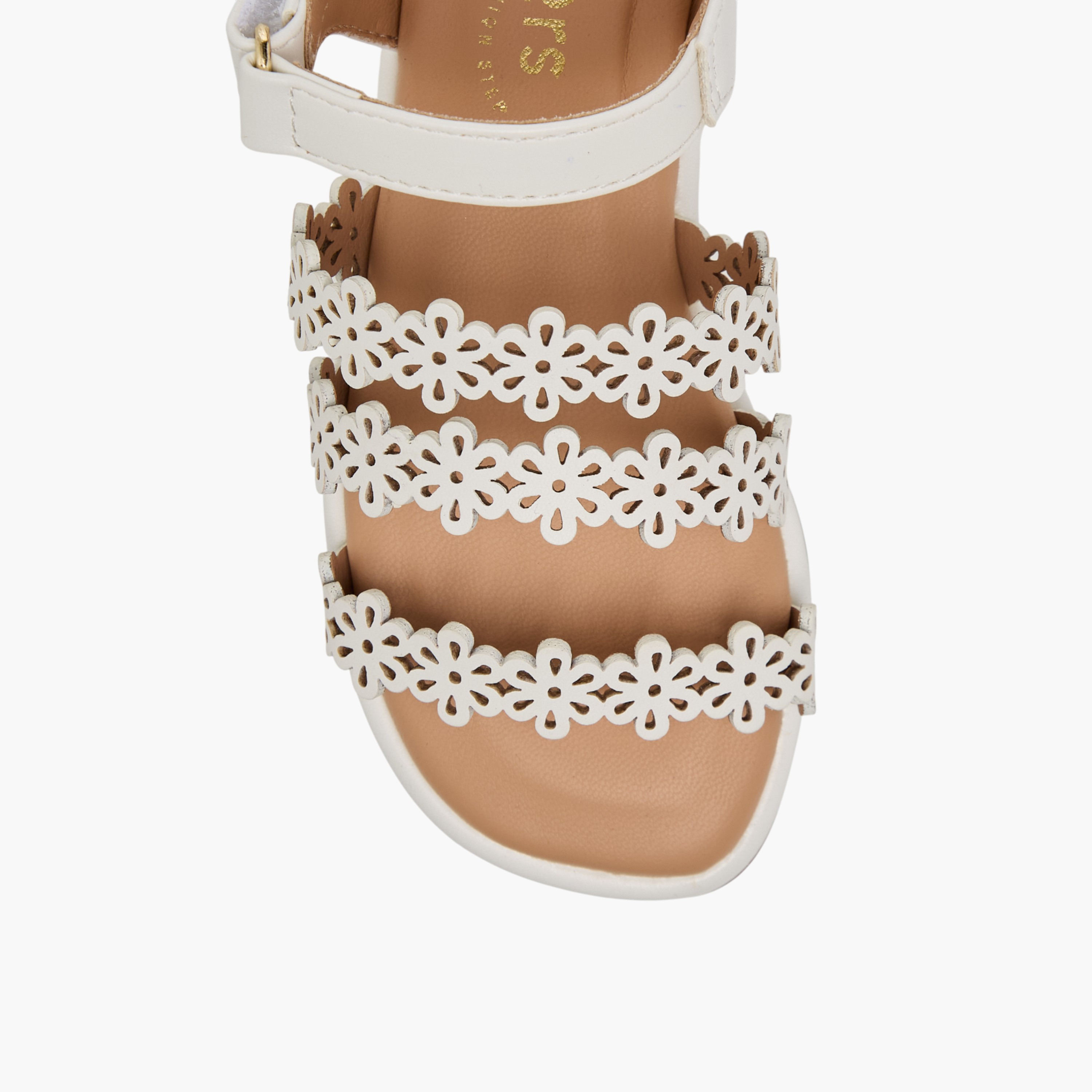 صندل بشريط إغلاق لاصق للبنات من جونيورز-girls-shoes-sandals-image-3