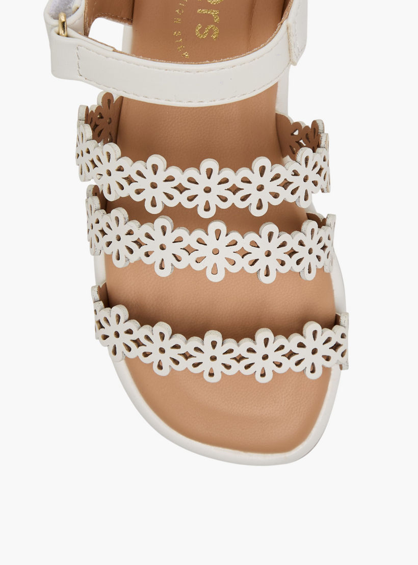 صندل بشريط إغلاق لاصق للبنات من جونيورز-girls-shoes-sandals-image-3