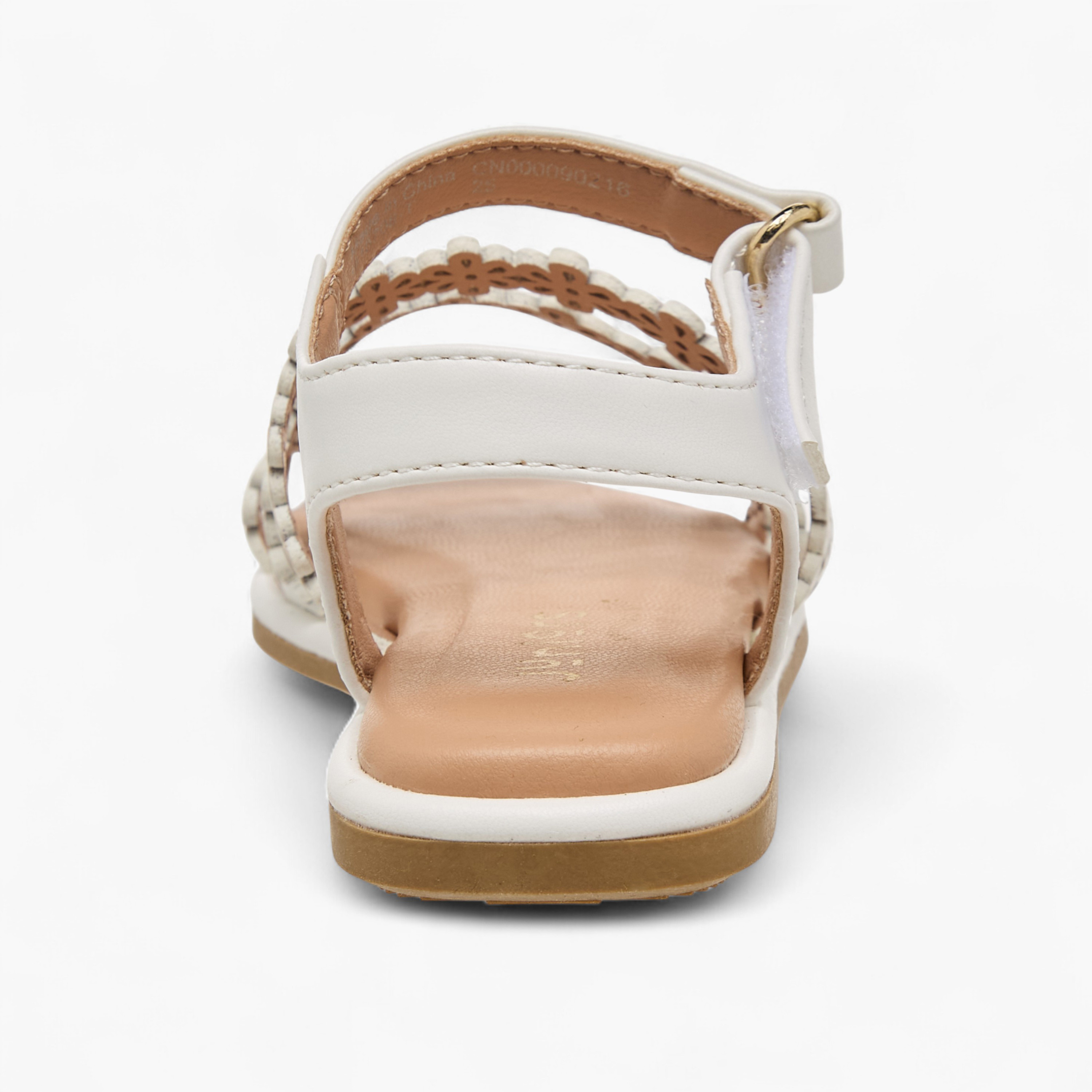 صندل بشريط إغلاق لاصق للبنات من جونيورز-girls-shoes-sandals-image-4