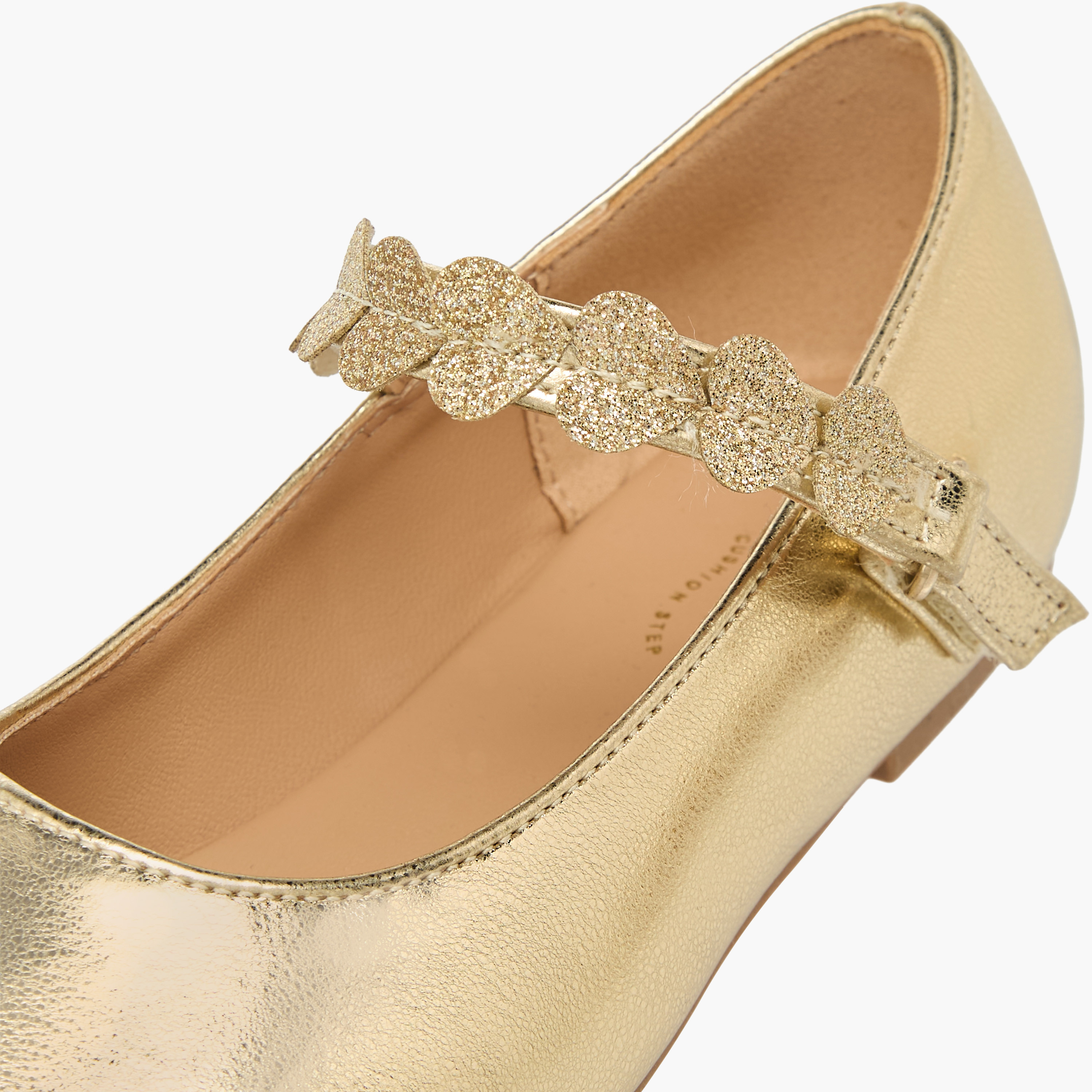 Juniors Girls Hook & Loop Ballerina Shoes-girls-shoes-ballerinas-image-6