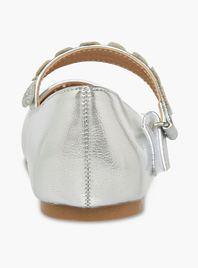 حذاء باليرينا بشريط لاصق للبنات من جونيورز-girls-shoes-ballerinas-image-5