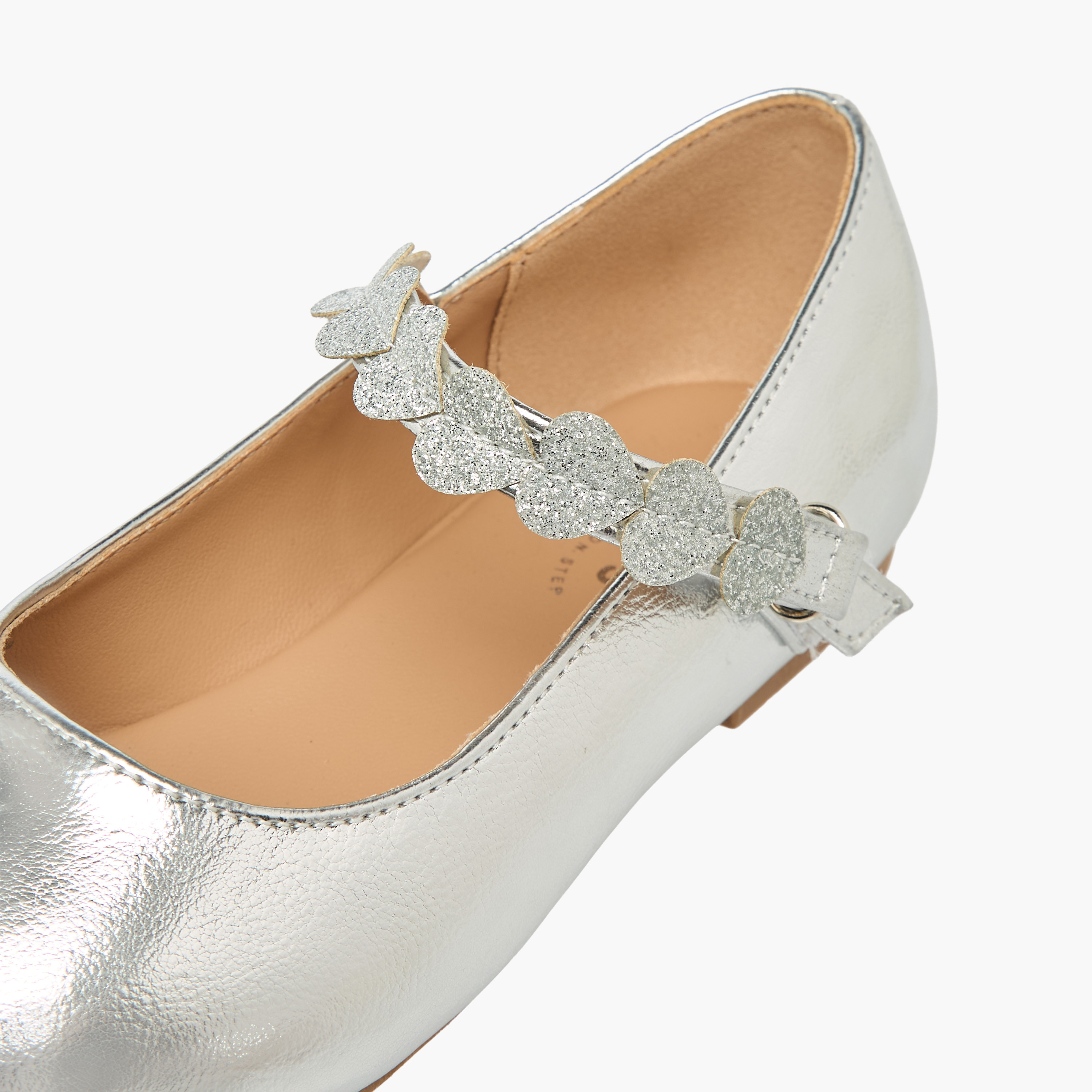 حذاء باليرينا بشريط لاصق للبنات من جونيورز-girls-shoes-ballerinas-image-6