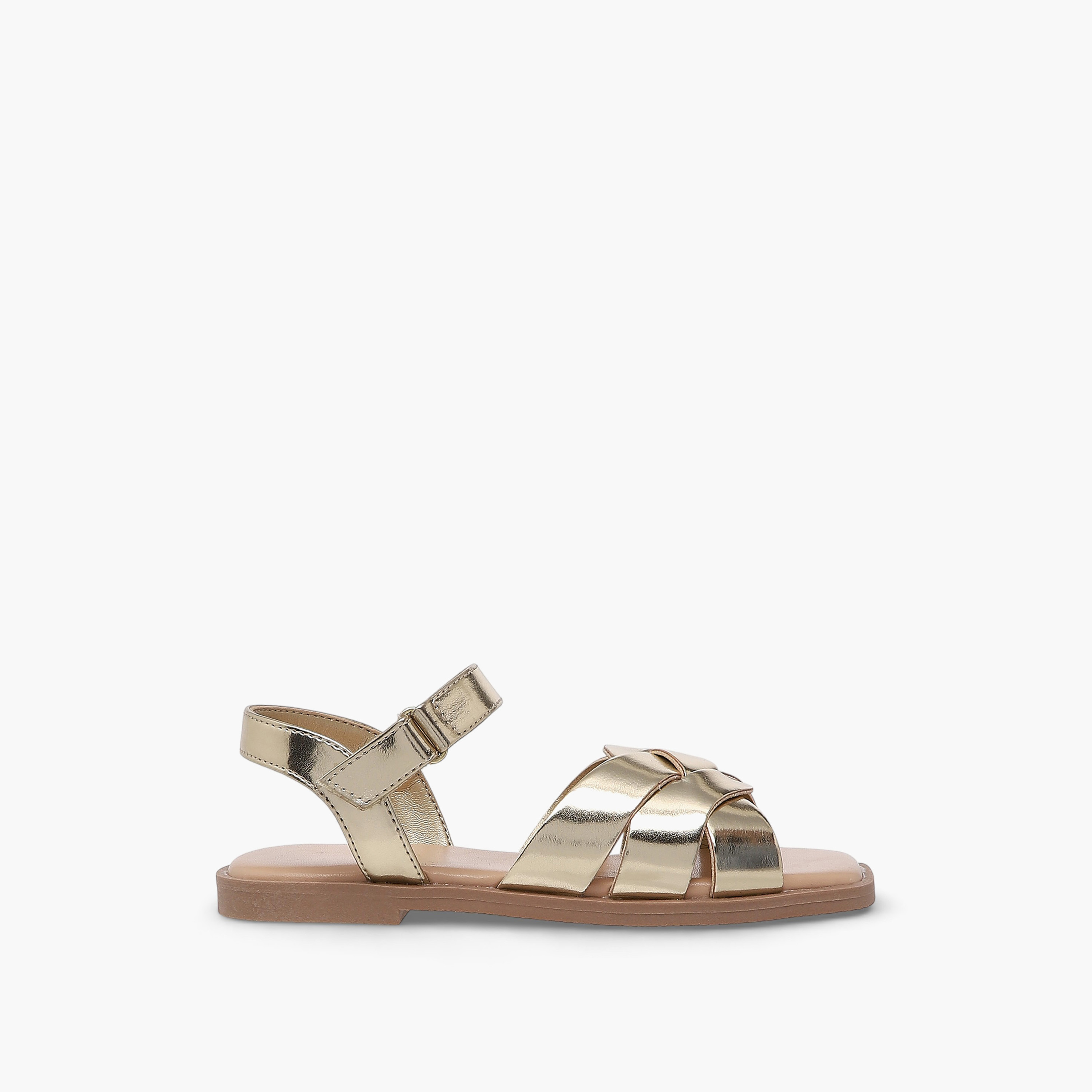 Flora Bella Girls Metallic Hook & Loop Sandals-girls-shoes-sandals-image-6