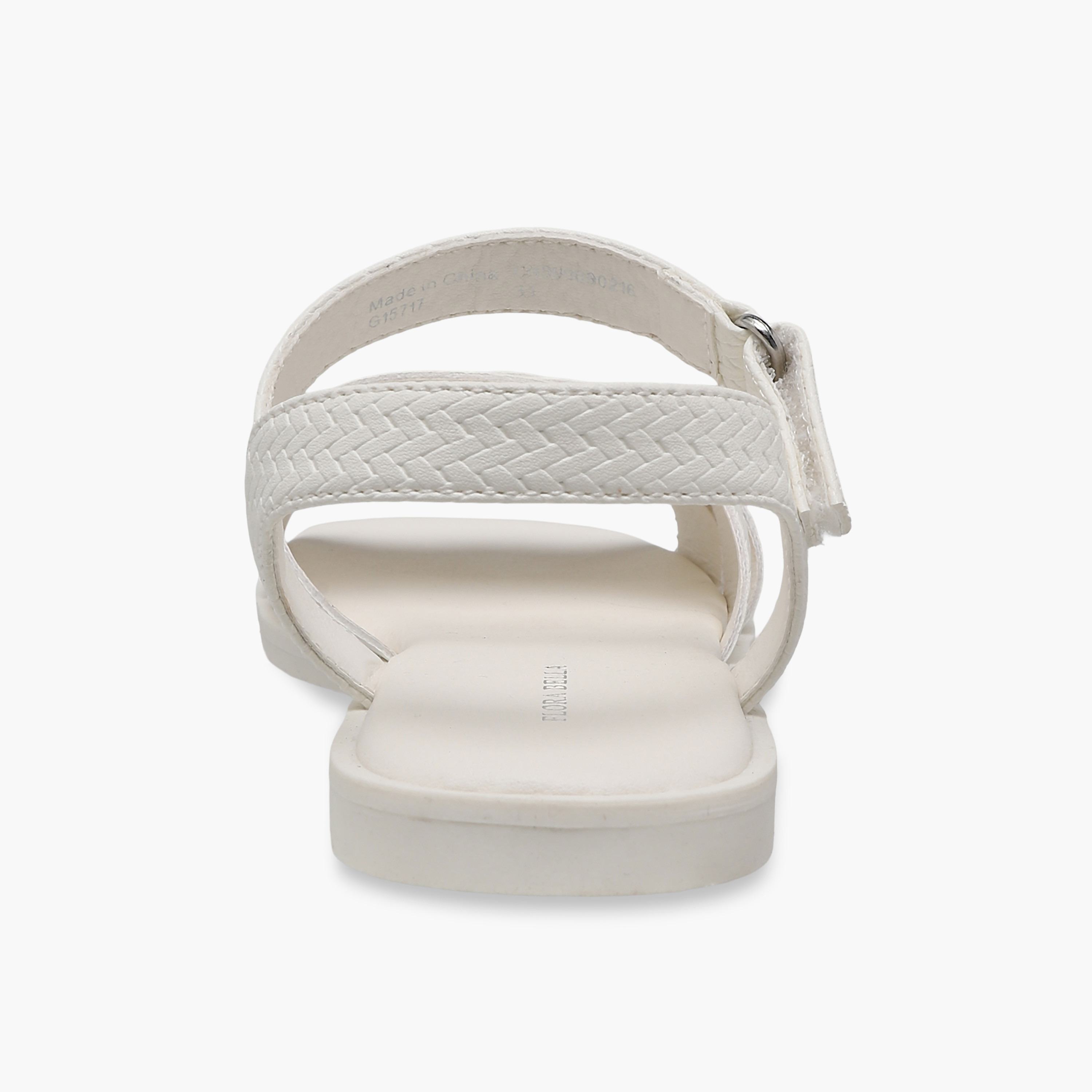 Flora Bella Girls Textured Hook & Loop Sandals-girls-shoes-sandals-image-4