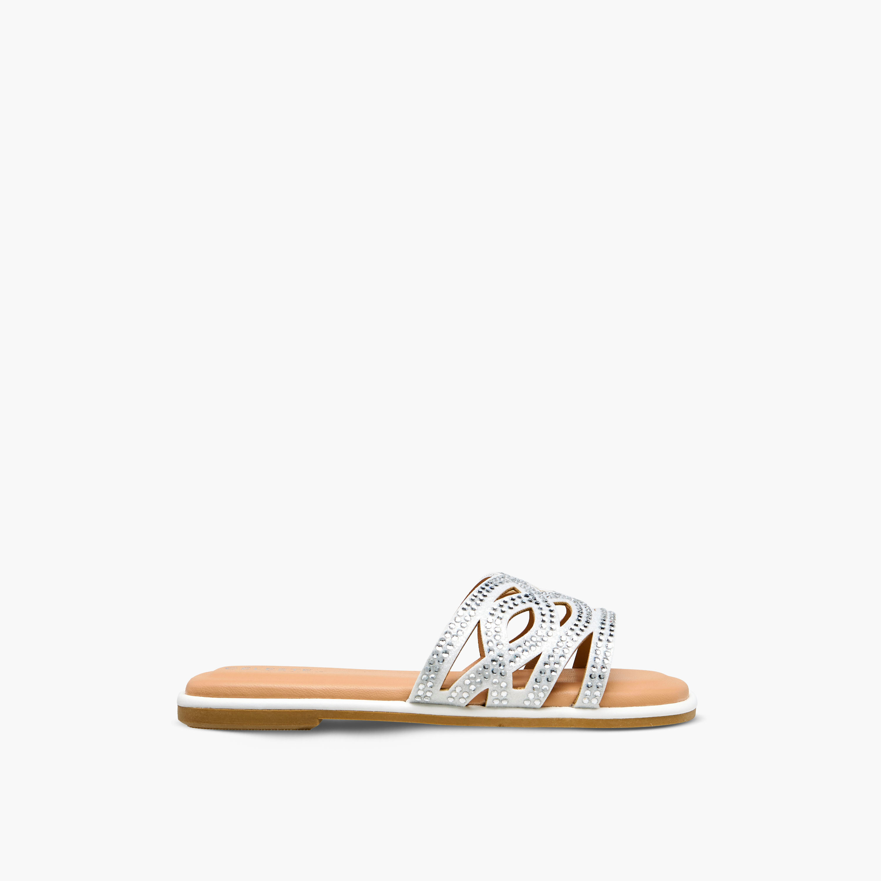 Celeste Girls Embellished Flat Sandals-girls-shoes-sandals-image-2