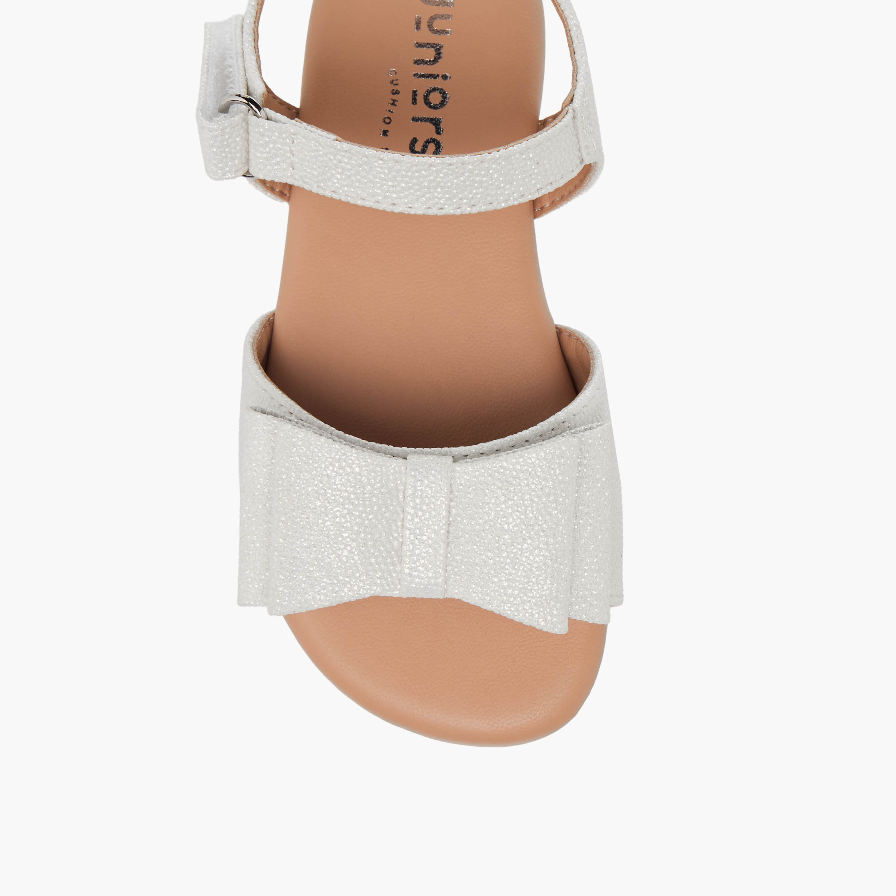 Juniors Girls Bow Applique Hook and Loop Sandals-girls-shoes-sandals-image-3