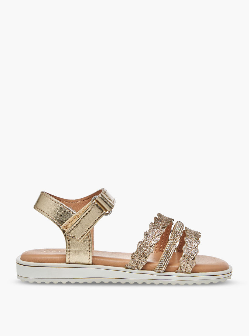 صندل مزين بشريط إغلاق لاصق من سيليست-girls-shoes-sandals-image-2