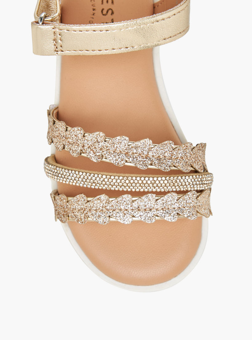 صندل مزين بشريط إغلاق لاصق من سيليست-girls-shoes-sandals-image-3