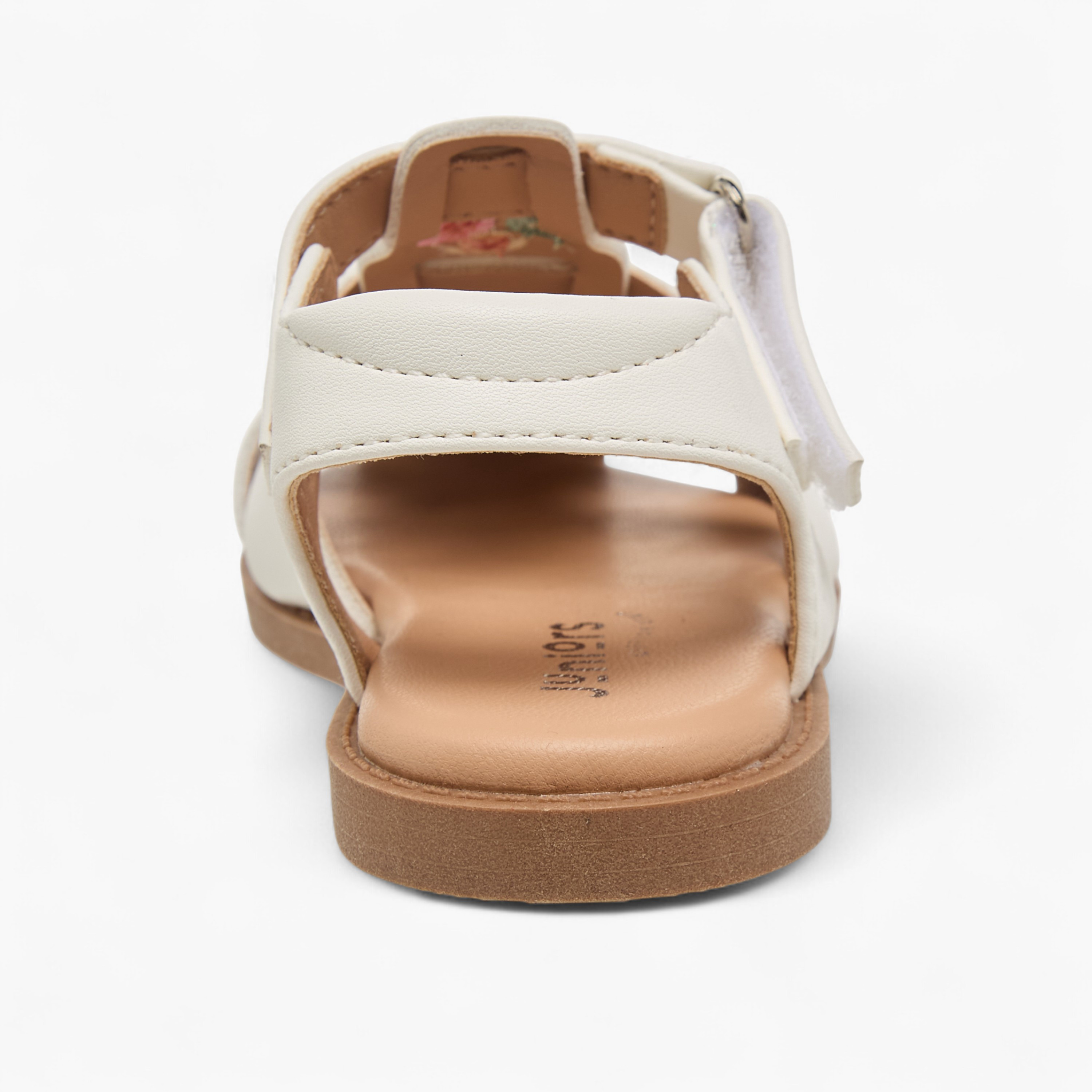 Juniors Girls Floral Embroidered Sandals-girls-shoes-sandals-image-4