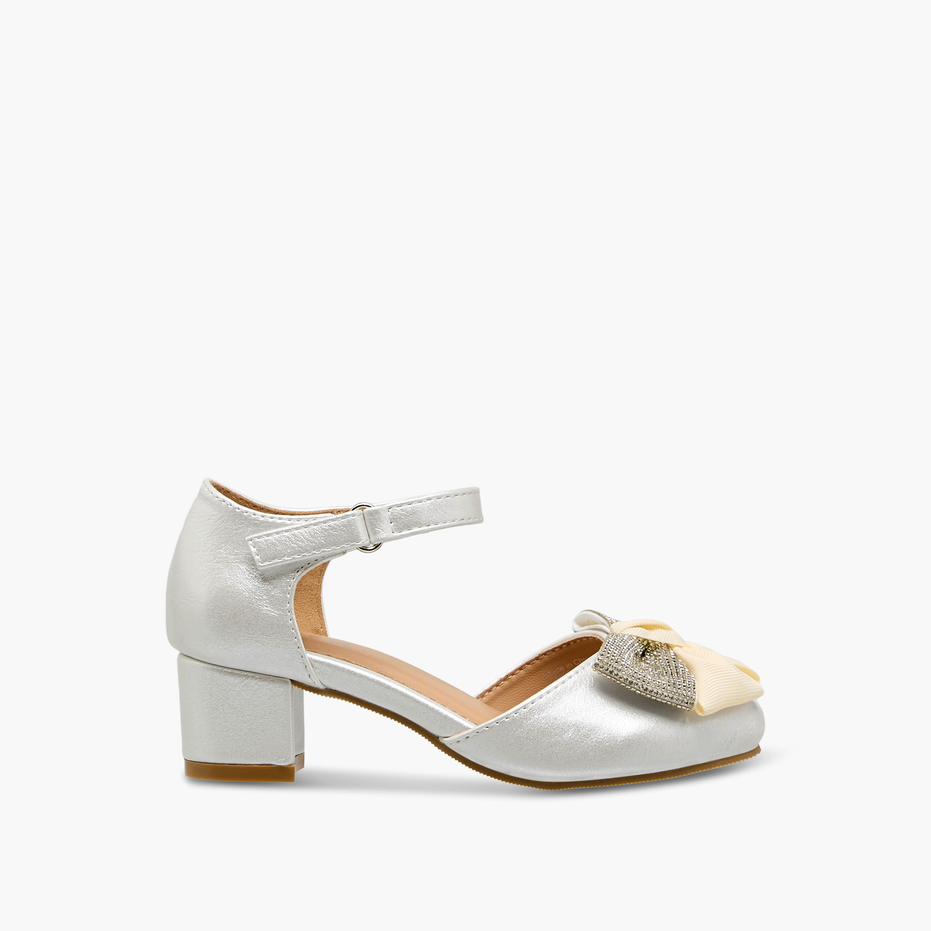 Celeste Girls Block Heel Sandals-girls-shoes-sandals-image-4