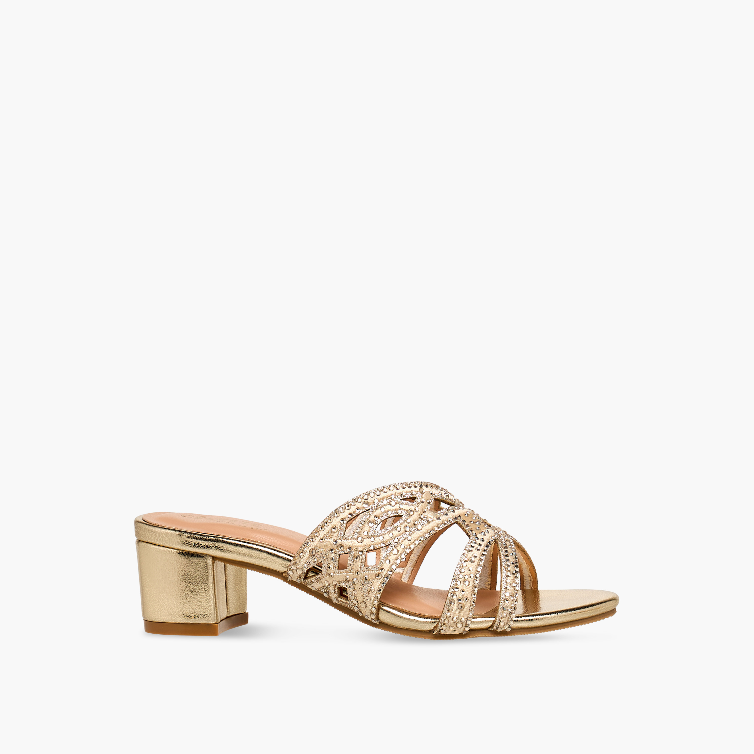 Celeste Girls Block Heel Sandals-girls-shoes-sandals-image-3