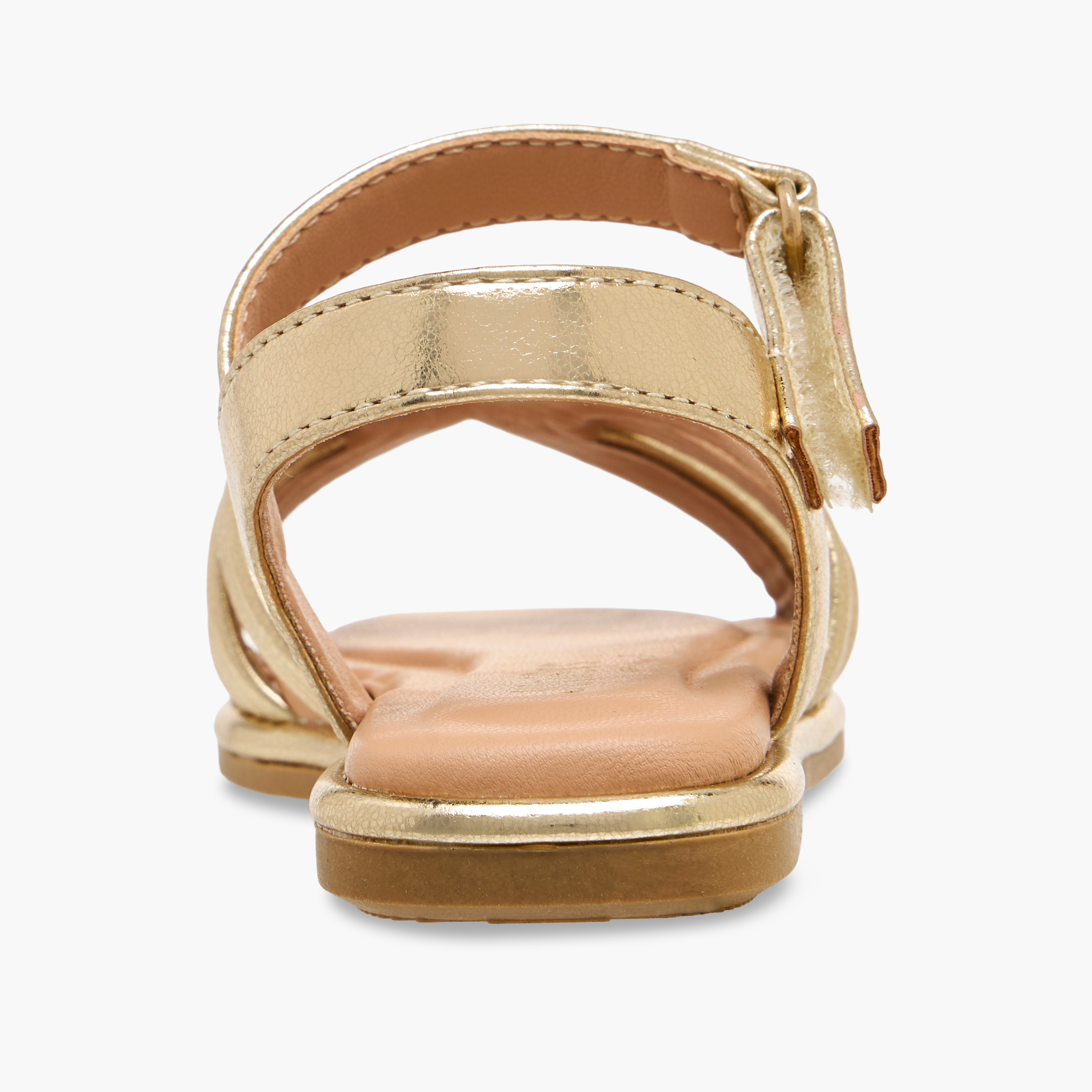 صندل بأحزمة وشريط إغلاق لاصق للبنات من جونيورز-girls-shoes-sandals-image-2