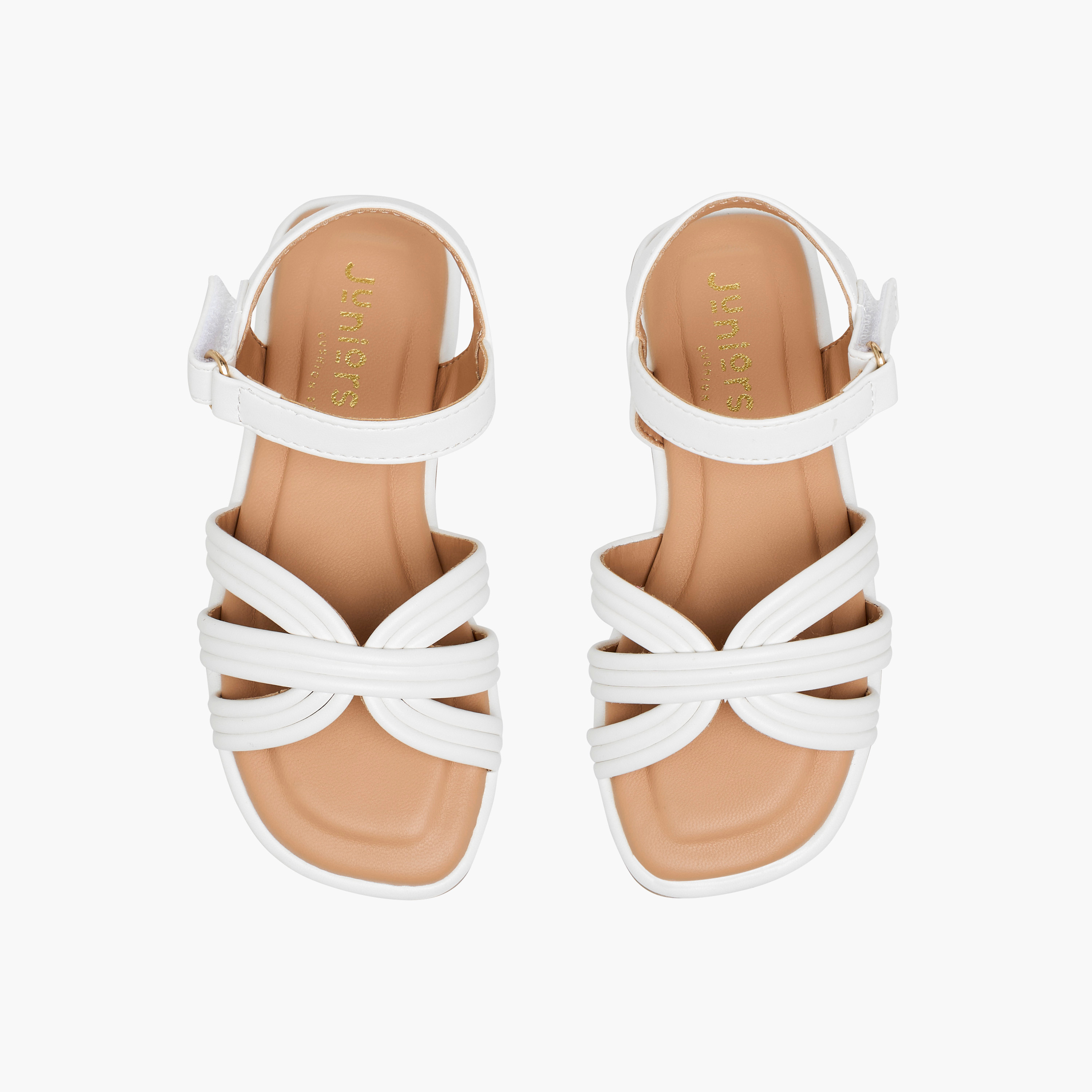 Junior Girls Hook & Loop Strap Sandals-girls-shoes-sandals-image-1