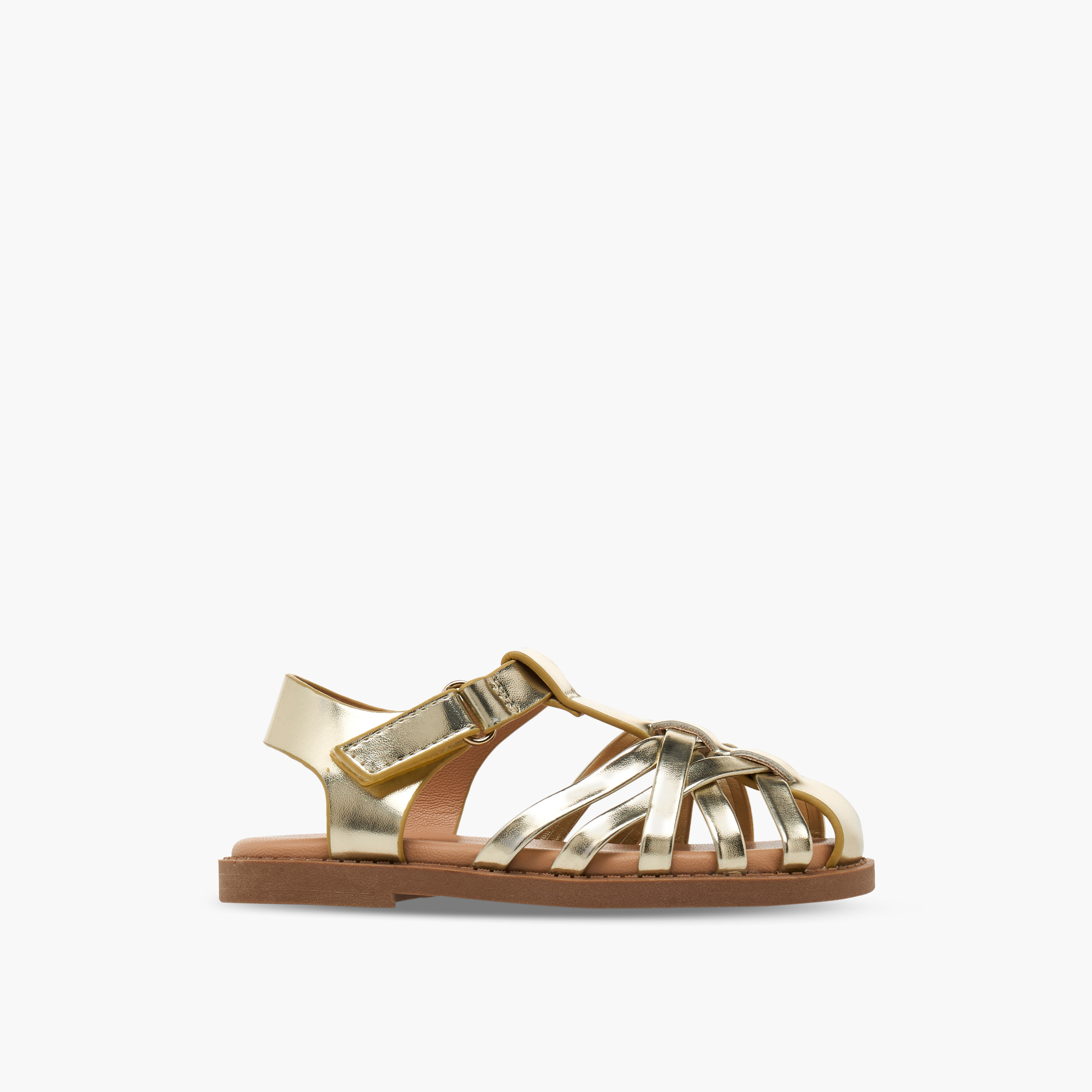 Juniors Girls Hook & Loop Sandals-girls-shoes-sandals-image-2