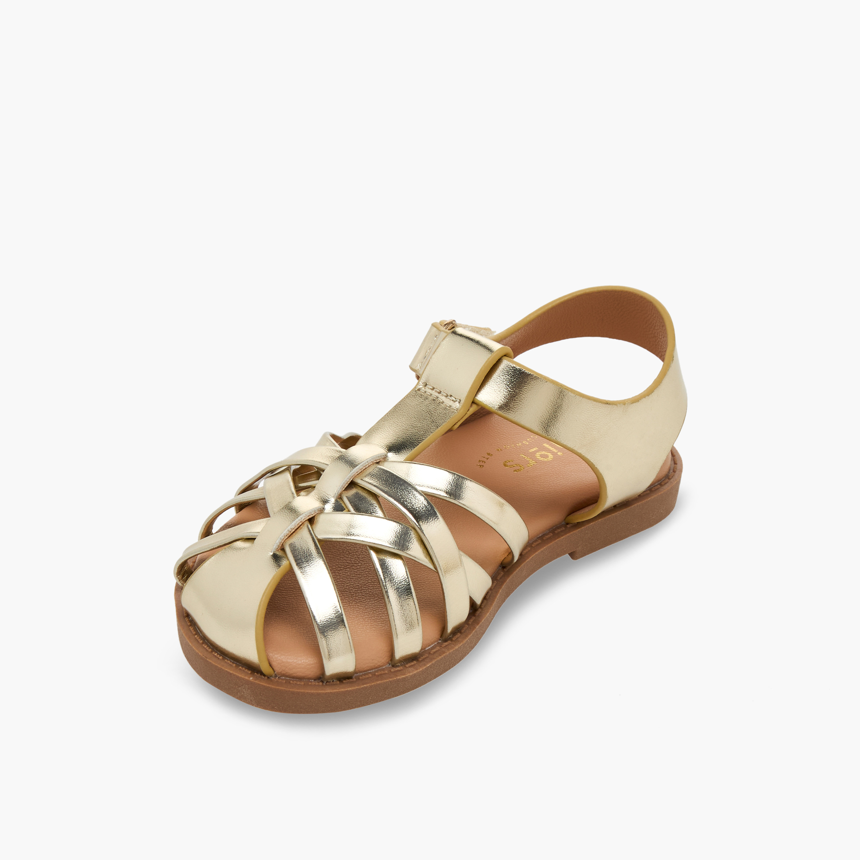 Juniors Girls Hook & Loop Sandals-girls-shoes-sandals-image-3