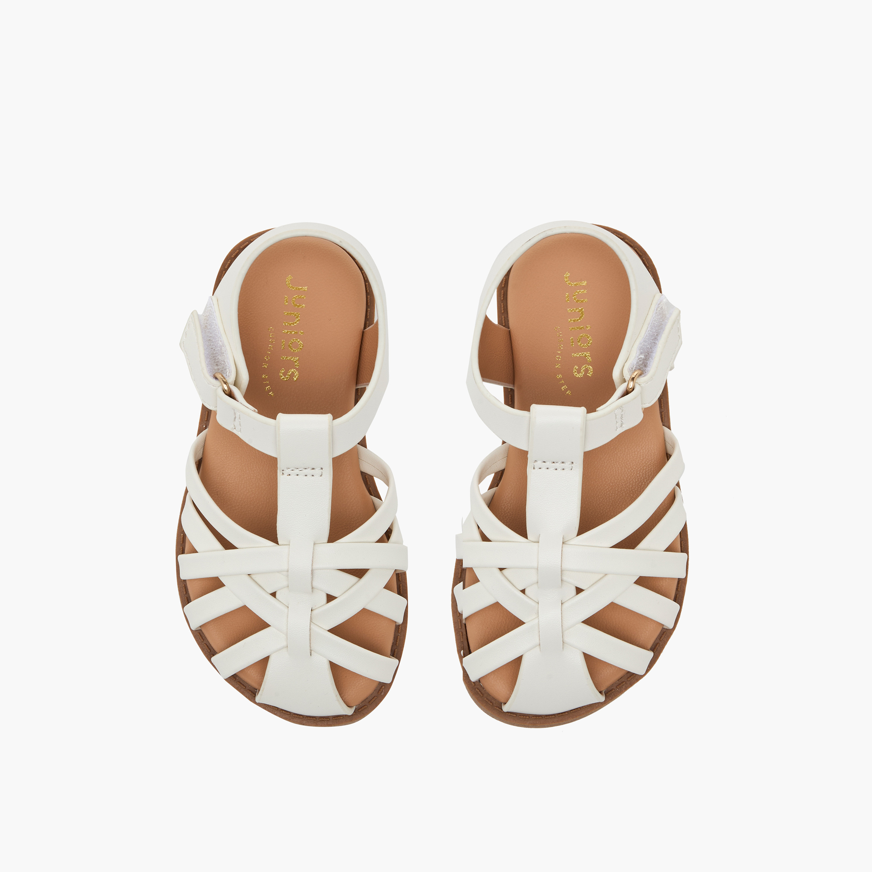 Juniors Girls Hook & Loop Sandals-girls-shoes-sandals-image-1