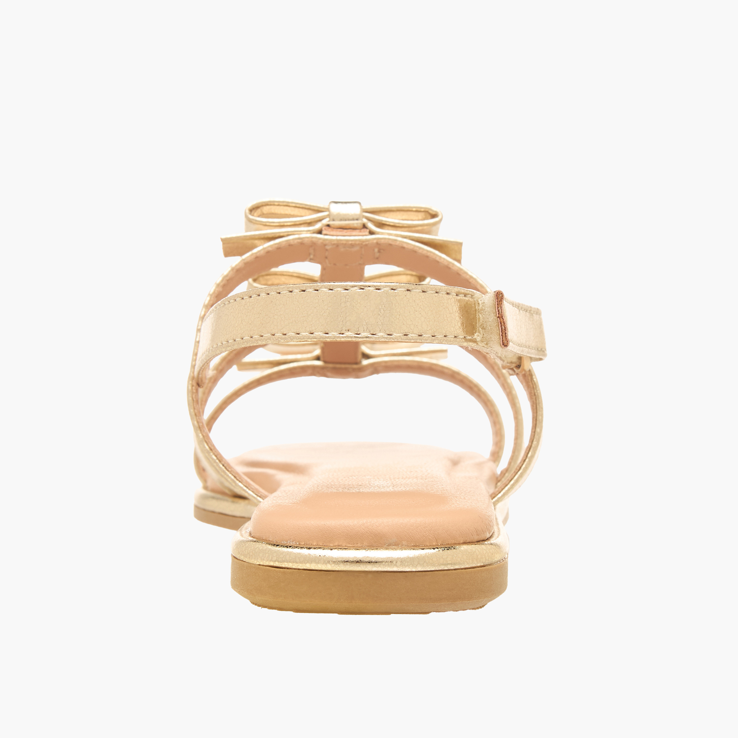 Little Missy Girls Hook & Loop Flat Sandals-girls-shoes-sandals-image-4