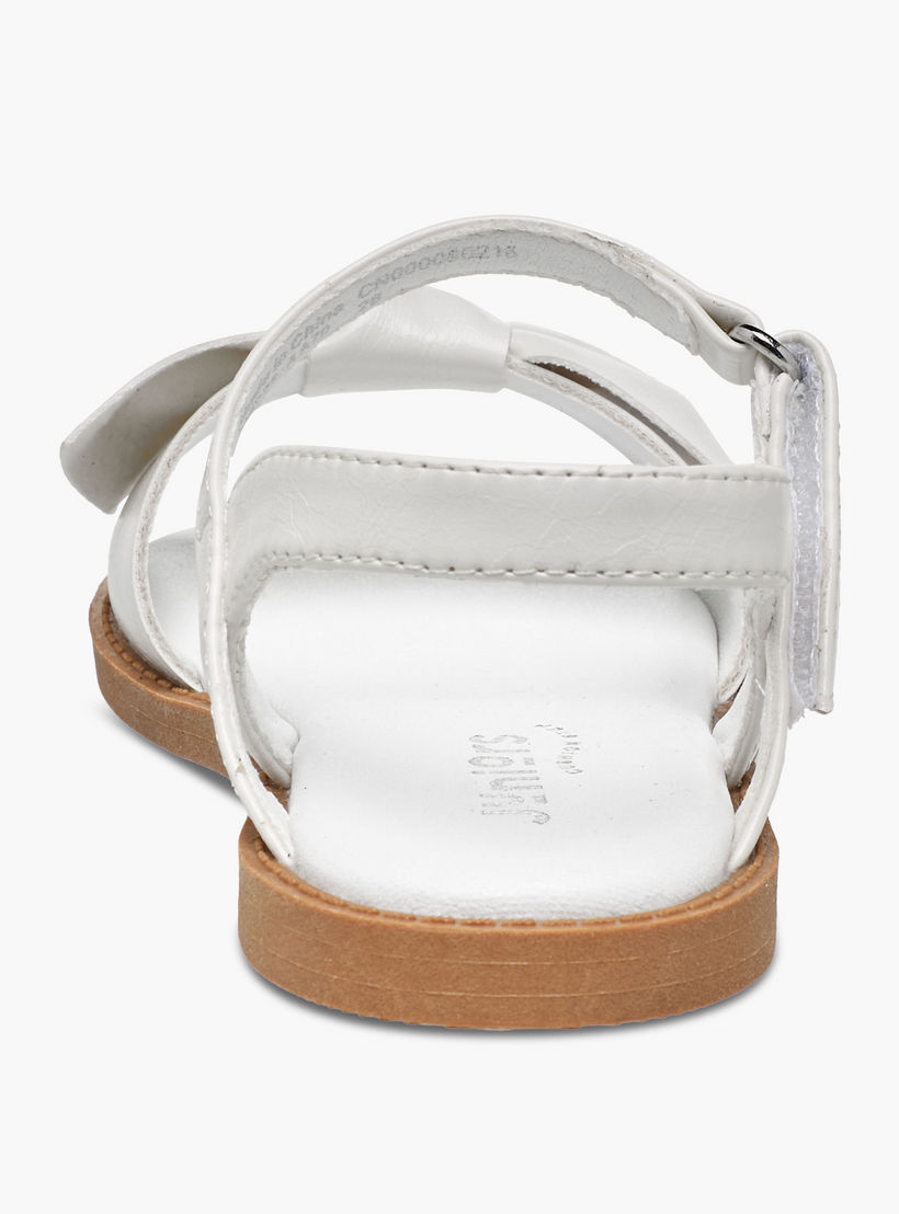 صندل بشريط إغلاق لاصق للبنات من جونيورز-girls-shoes-sandals-image-4