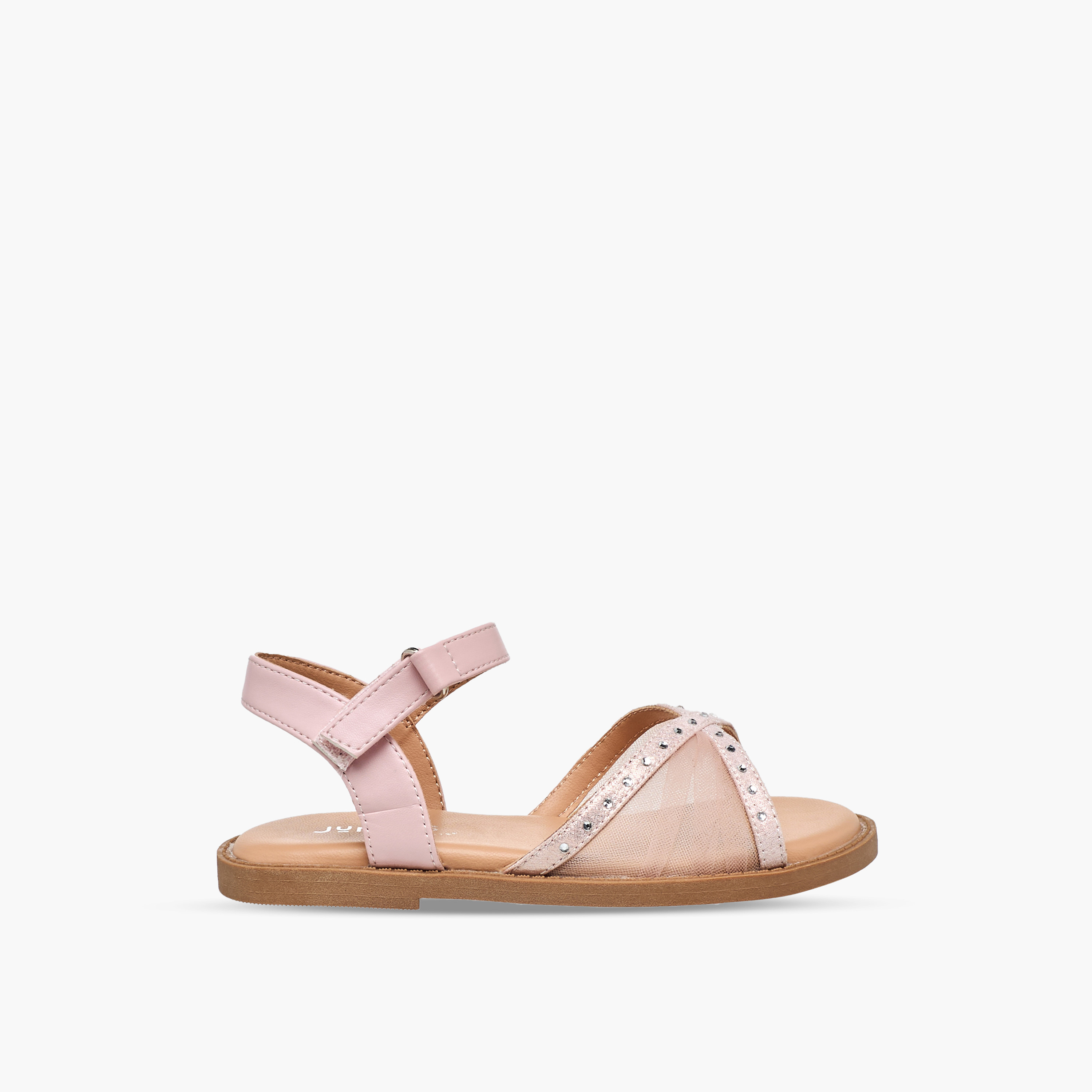 Juniors Girls Hook & Loop Sandals-girls-shoes-sandals-image-2