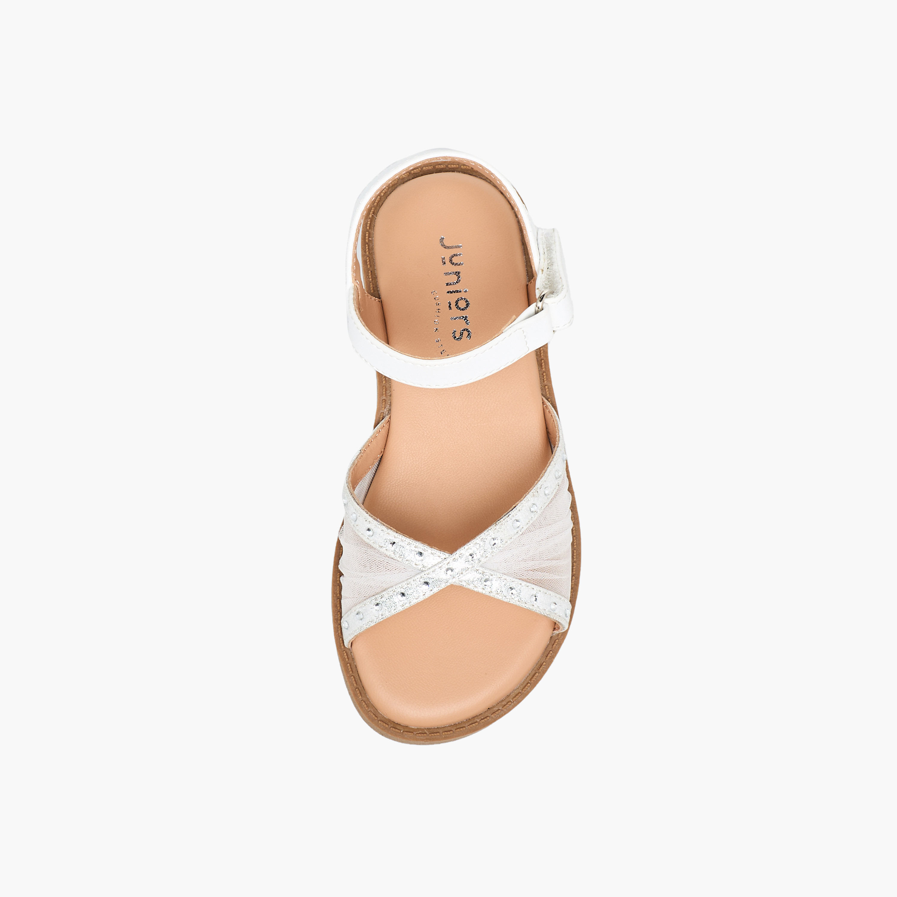 Juniors Girls Hook & Loop Sandals-girls-shoes-sandals-image-2