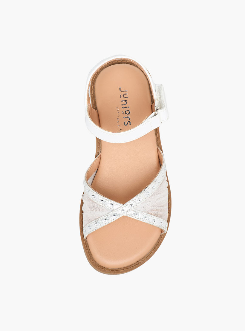 Juniors Girls Hook & Loop Sandals-girls-shoes-sandals-image-2