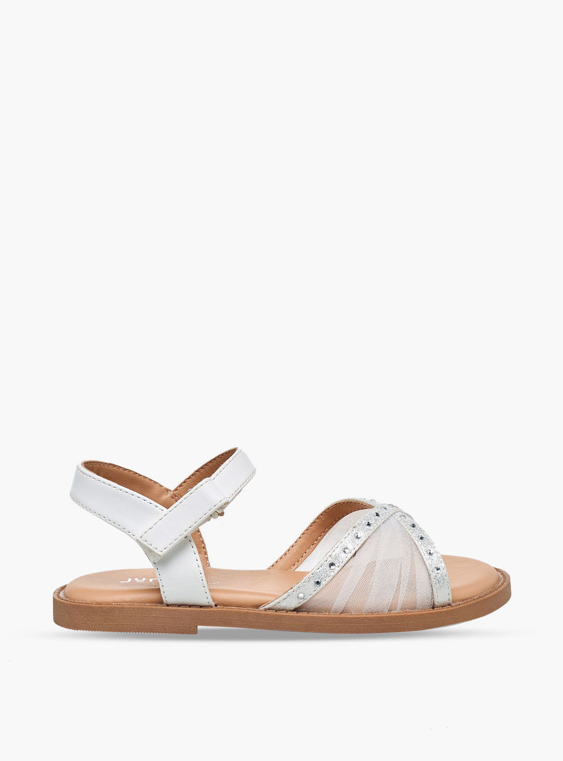 Juniors Girls Hook & Loop Sandals-girls-shoes-sandals-image-3