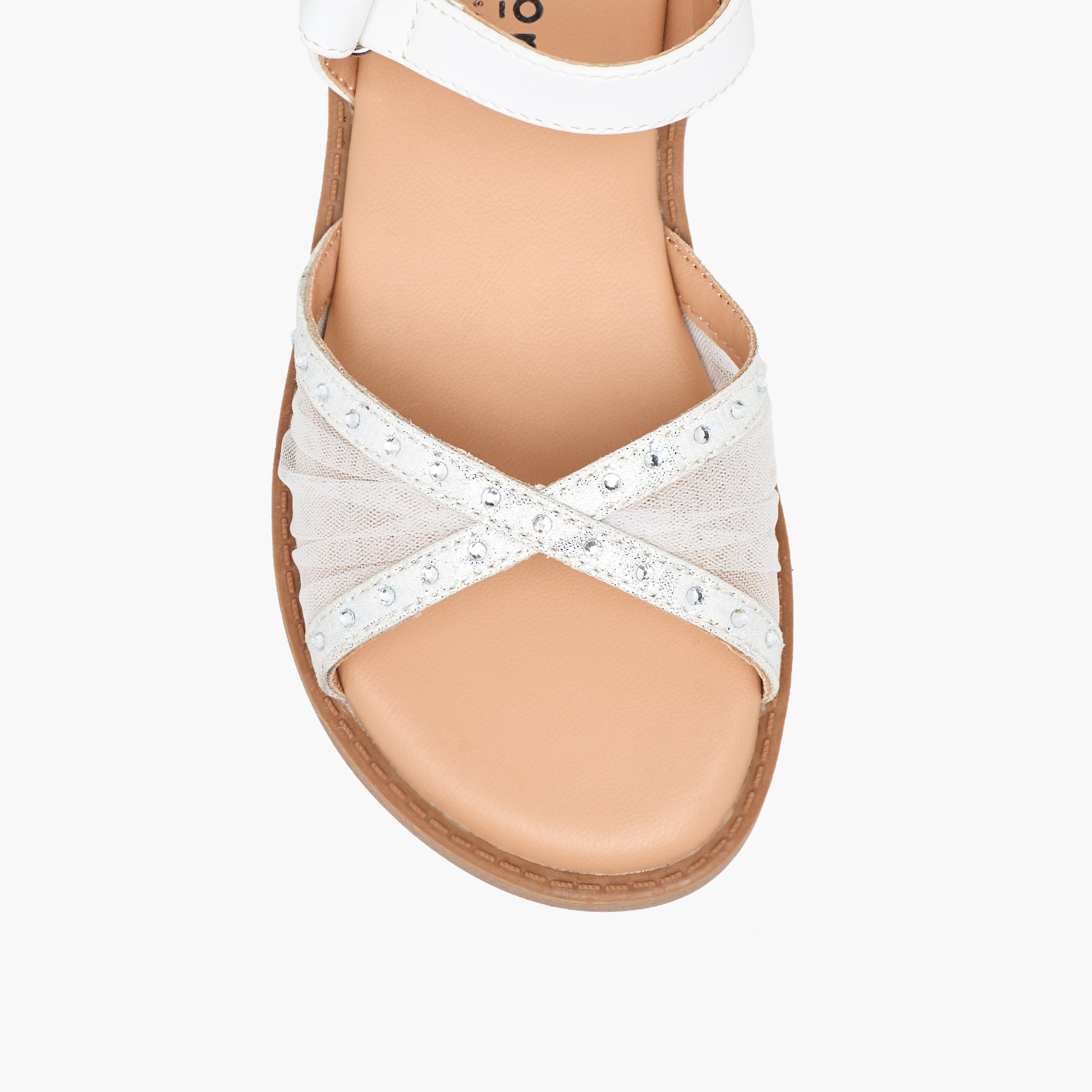 Juniors Girls Hook & Loop Sandals-girls-shoes-sandals-image-4