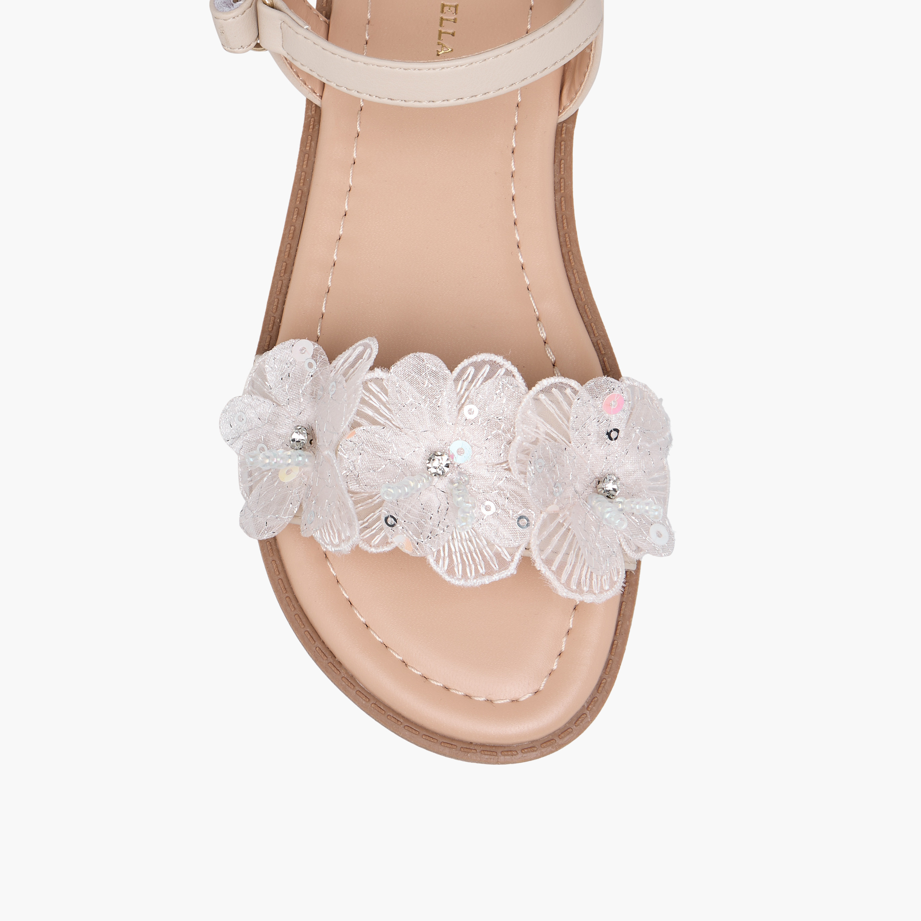 Flora Bella Girls Floral Applique Strap Sandals-girls-shoes-sandals-image-3