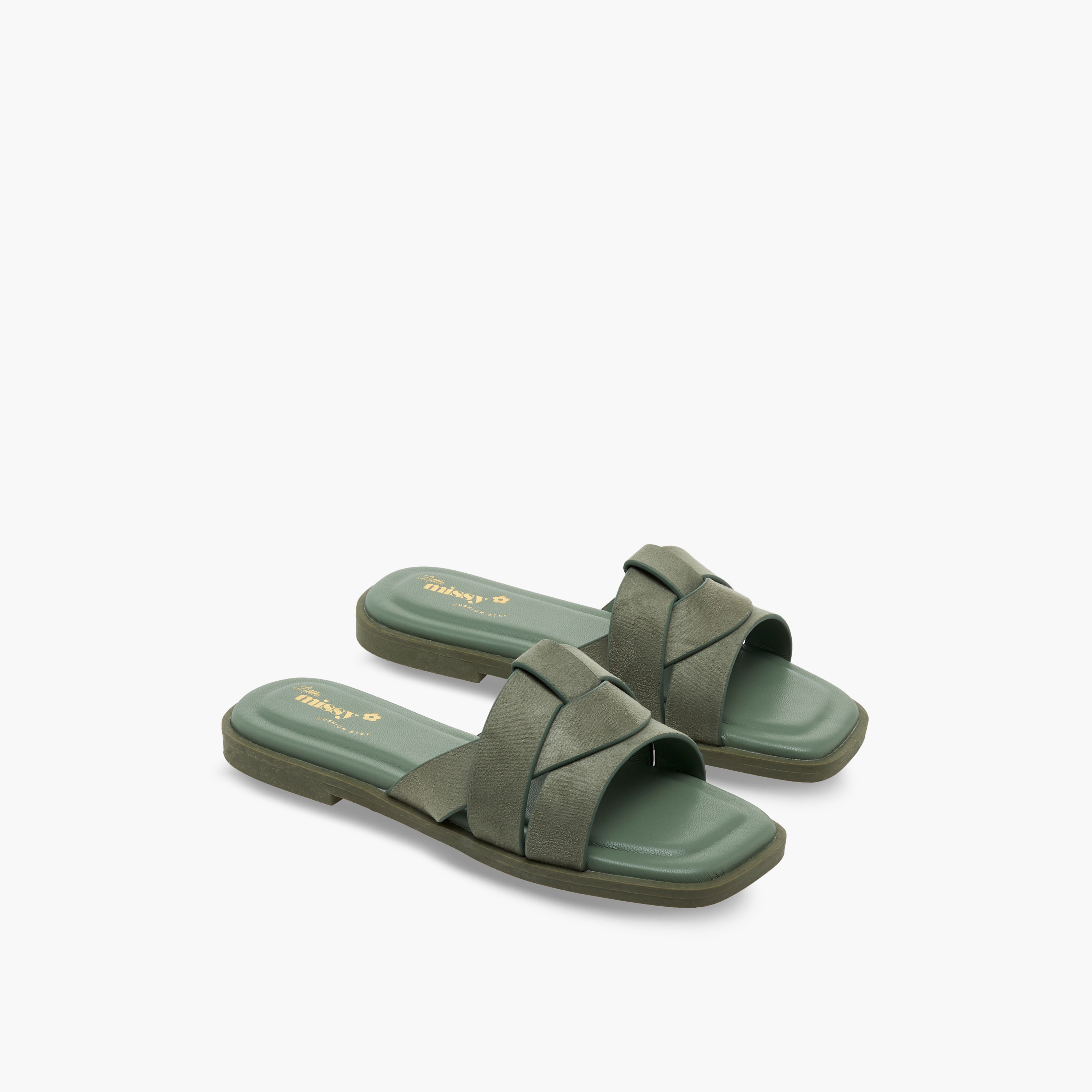 صندل سهل الارتداء للبنات من ليتل ميسي-girls-shoes-sandals-image-1
