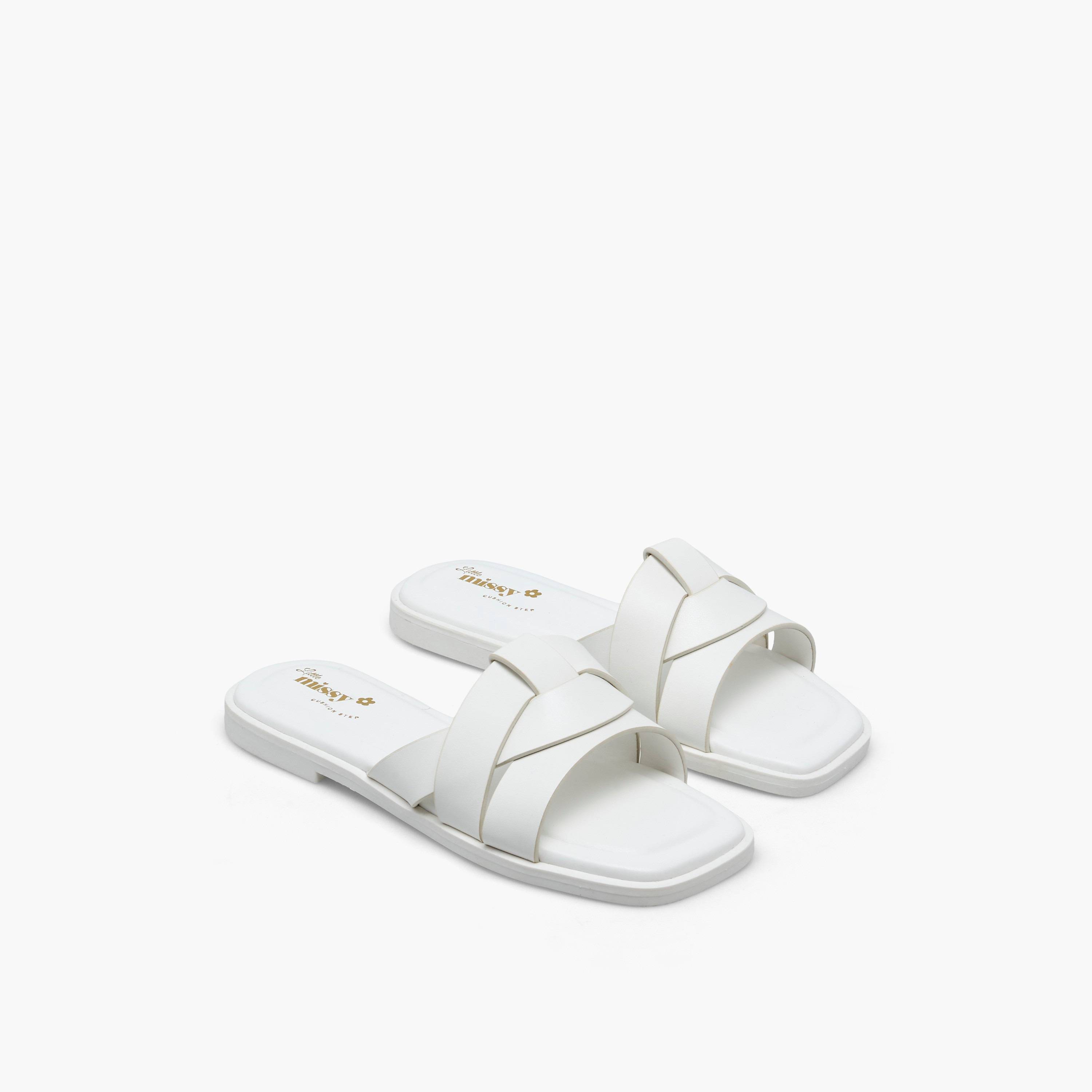 صندل سهل الارتداء للبنات من ليتل ميسي-girls-shoes-sandals-image-1