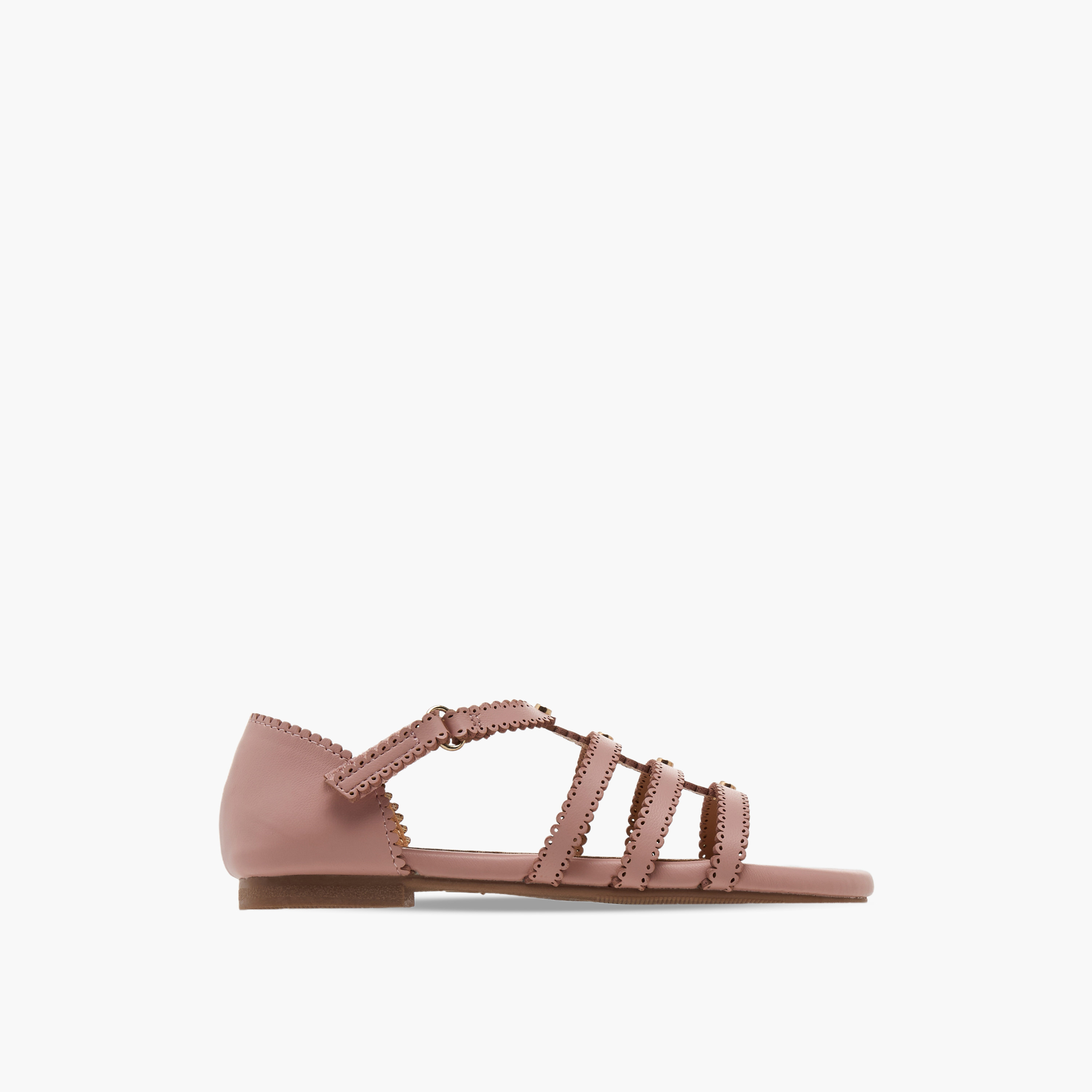 صندل مزين بشريط إغلاق للبنات من ليتل ميسي-girls-shoes-sandals-image-2