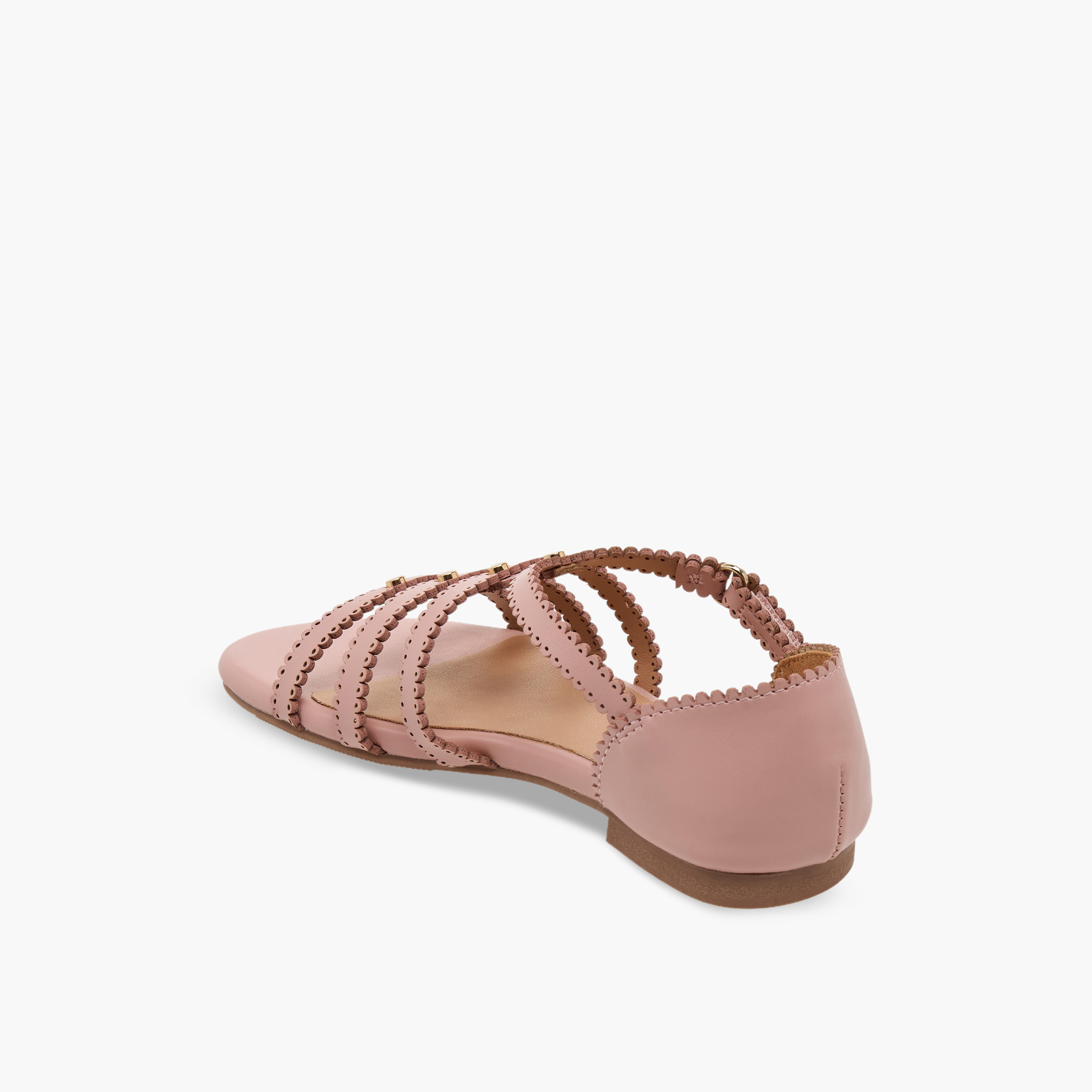 صندل مزين بشريط إغلاق للبنات من ليتل ميسي-girls-shoes-sandals-image-4