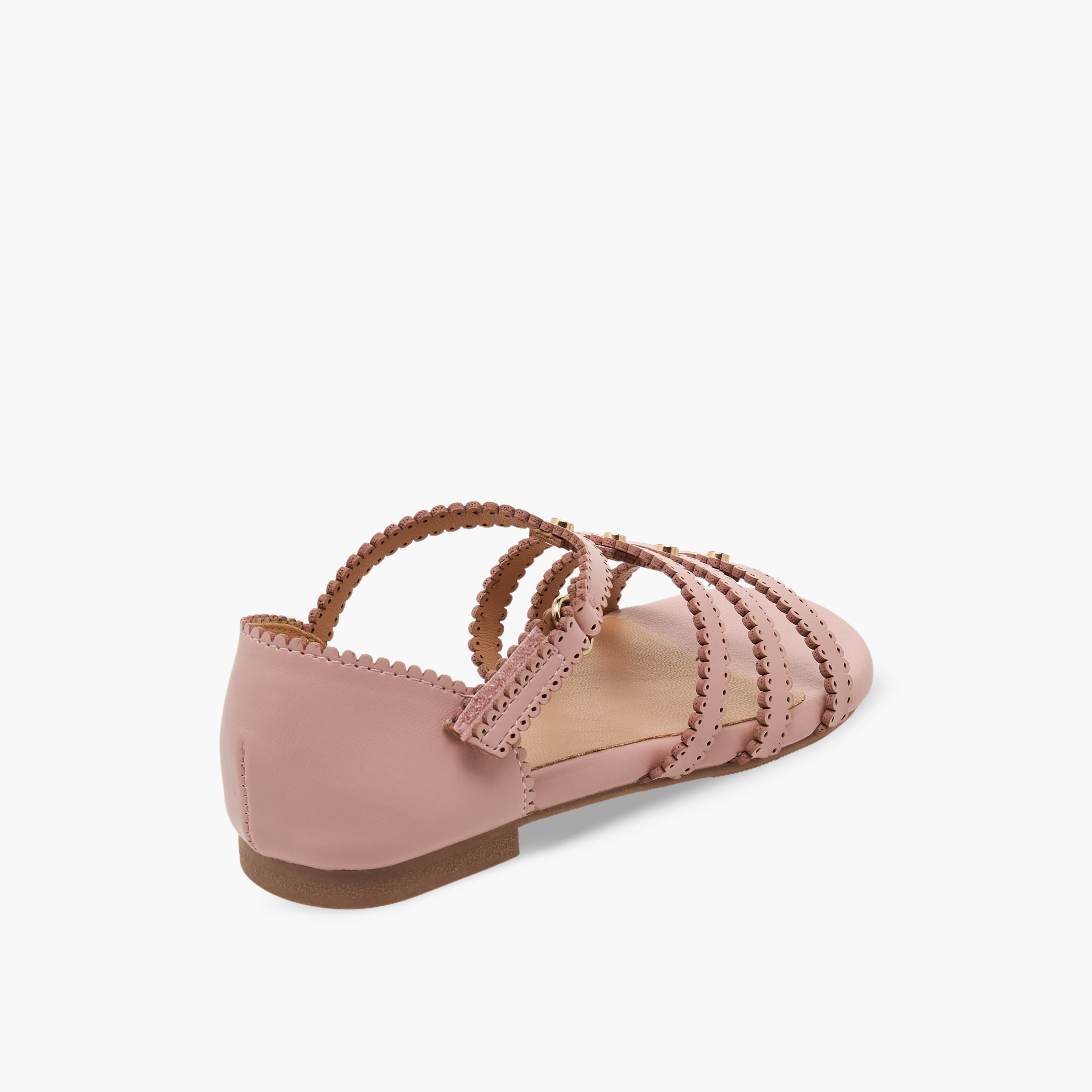 صندل مزين بشريط إغلاق للبنات من ليتل ميسي-girls-shoes-sandals-image-5