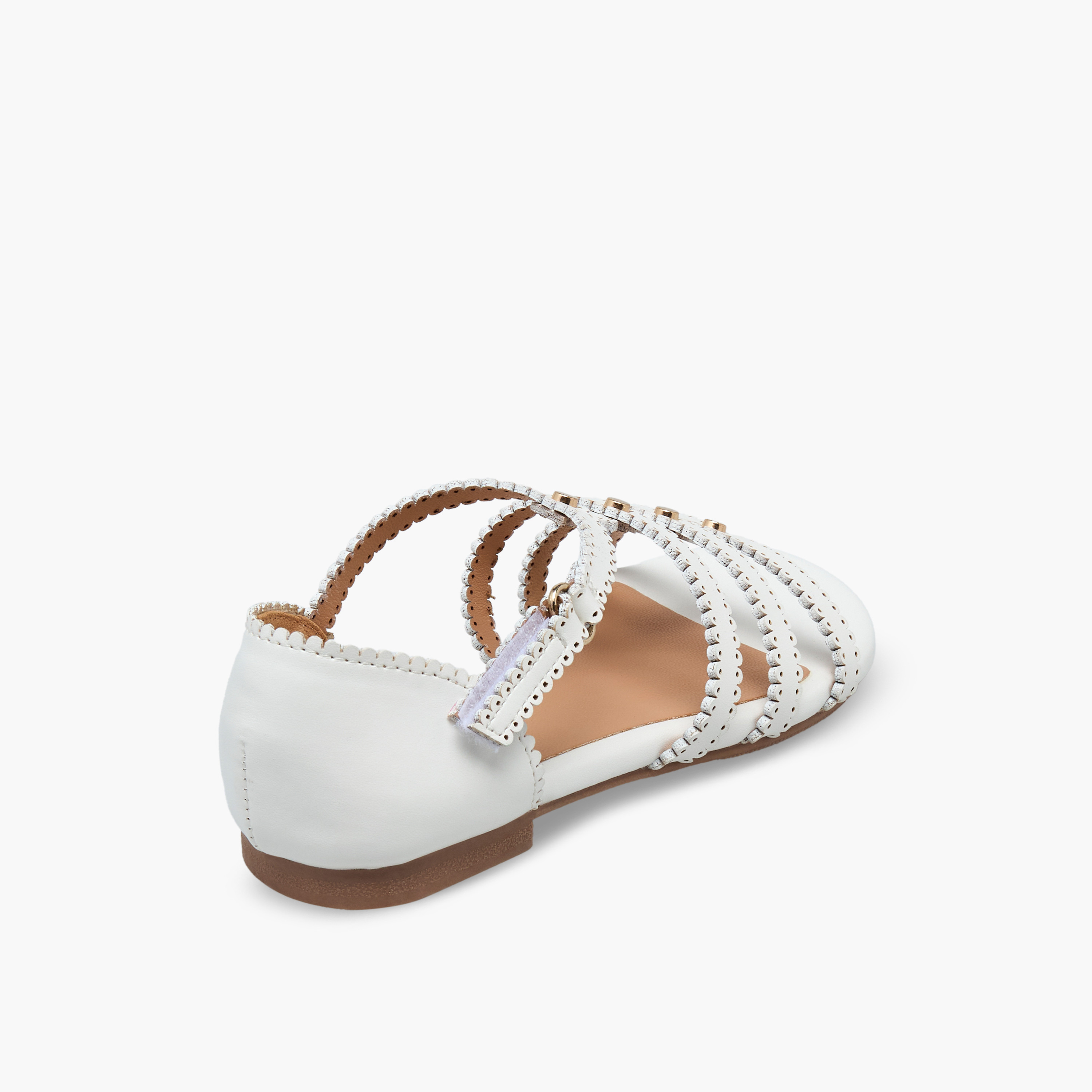 صندل مزين بشريط إغلاق للبنات من ليتل ميسي-girls-shoes-sandals-image-5