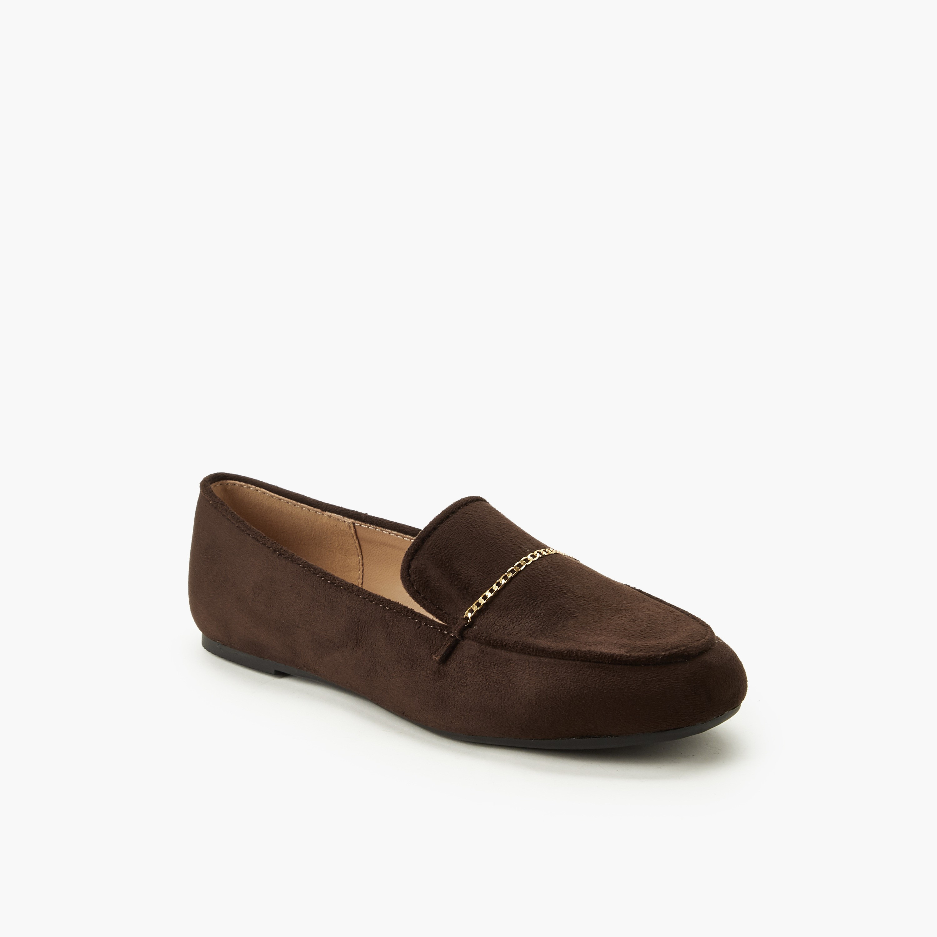 حذاء لوفر بزينة ميتاليك للنساء من ليتل ميسي-girls-shoes-loafers-image-2