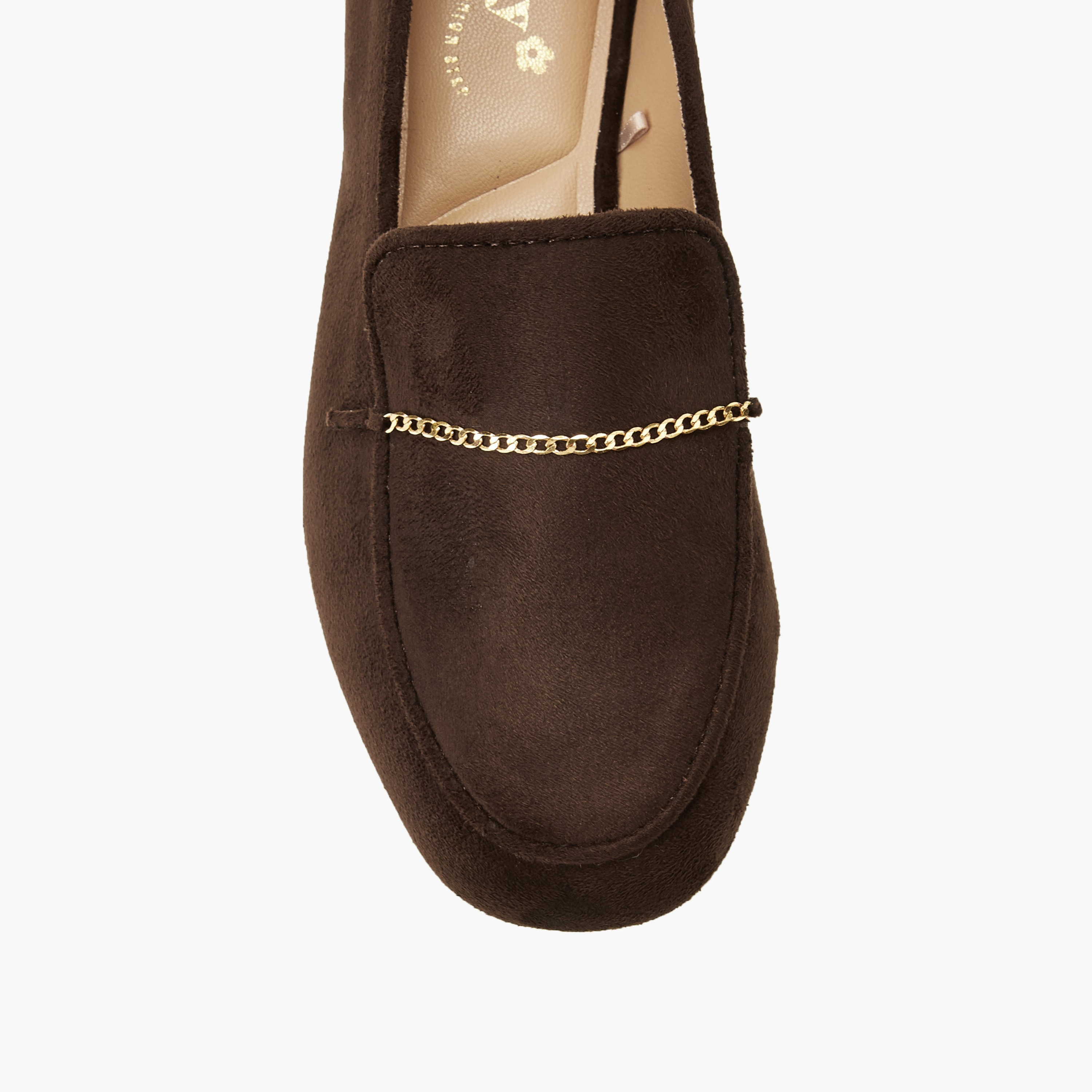 حذاء لوفر بزينة ميتاليك للنساء من ليتل ميسي-girls-shoes-loafers-image-4