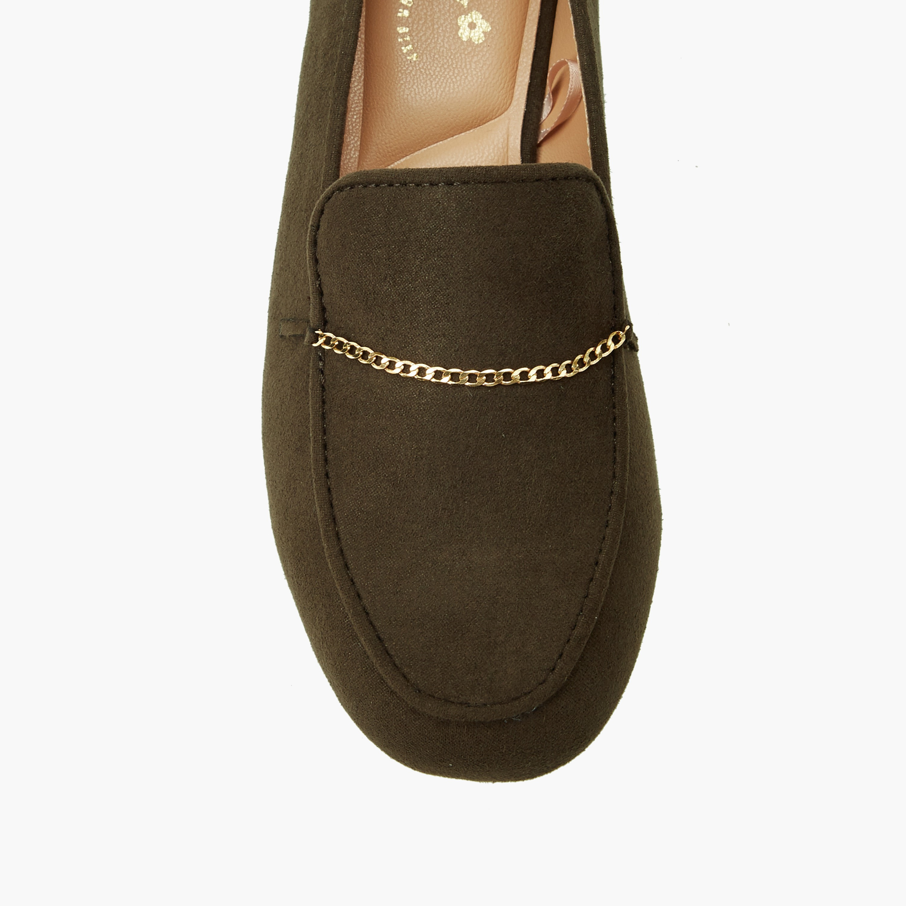 حذاء لوفر بزينة ميتاليك للنساء من ليتل ميسي-girls-shoes-loafers-image-4