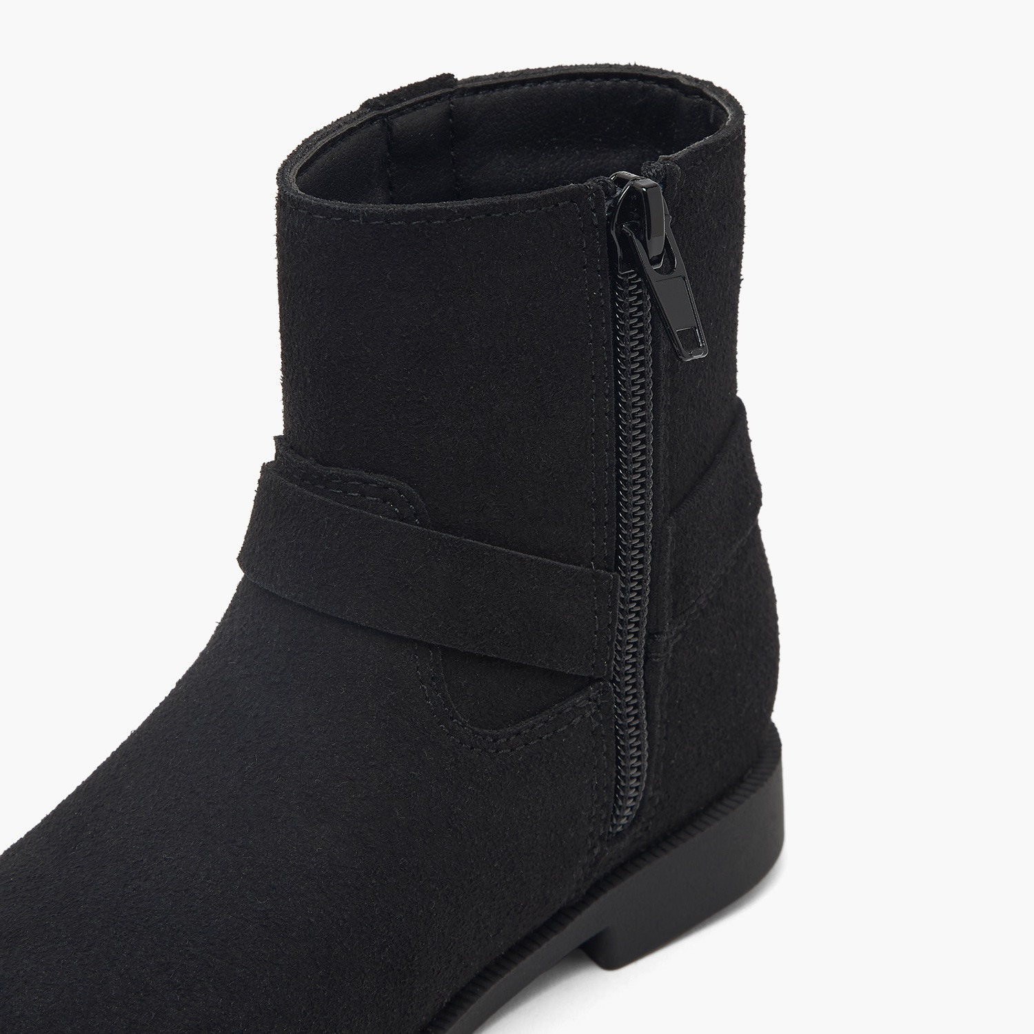 Flora Bella Girls Star Metallic Accent Ankle Boots-girls-shoes-boots-image-4