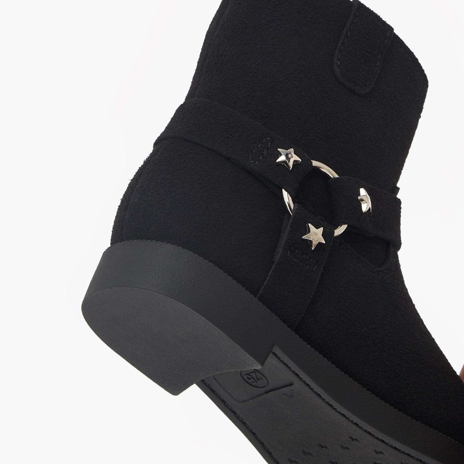 Flora Bella Girls Star Metallic Accent Ankle Boots-girls-shoes-boots-image-5
