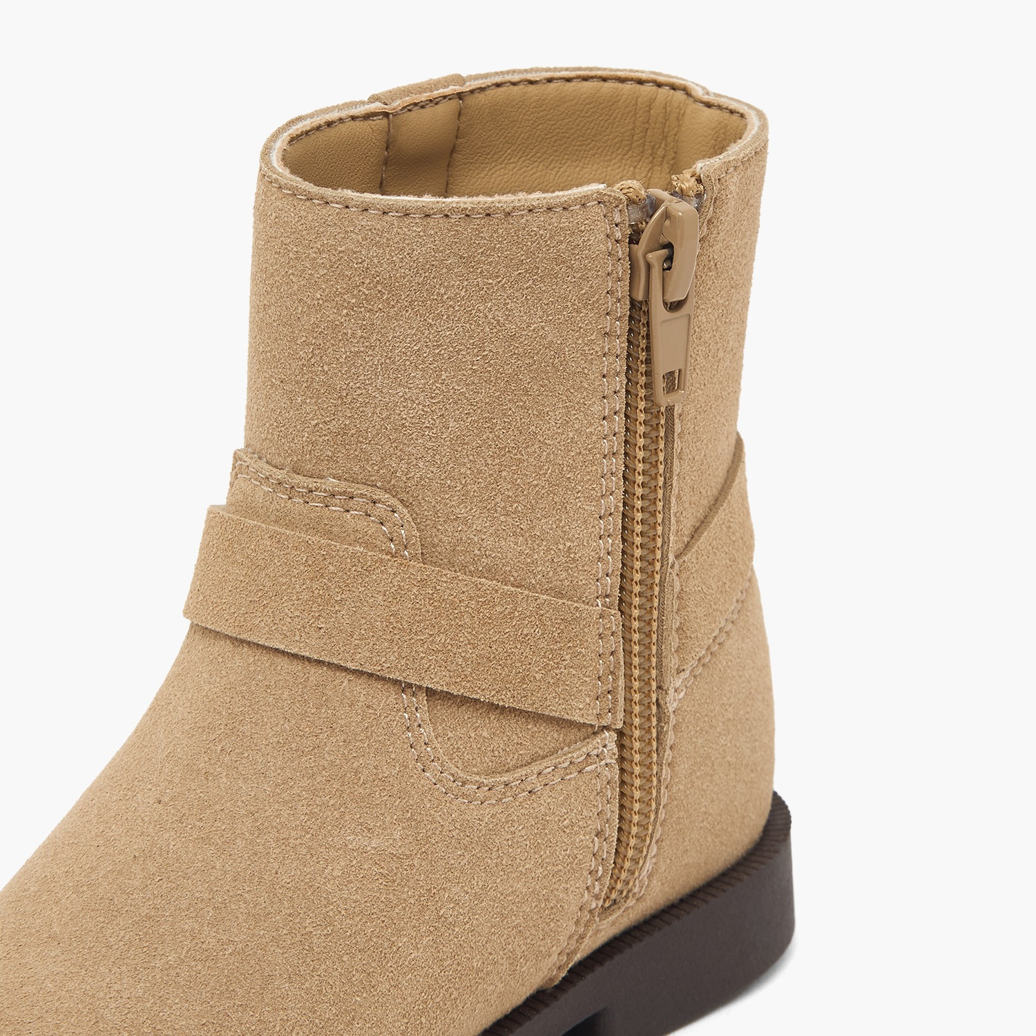Flora Bella Girls Star Metallic Accent Ankle Boots-girls-shoes-boots-image-4