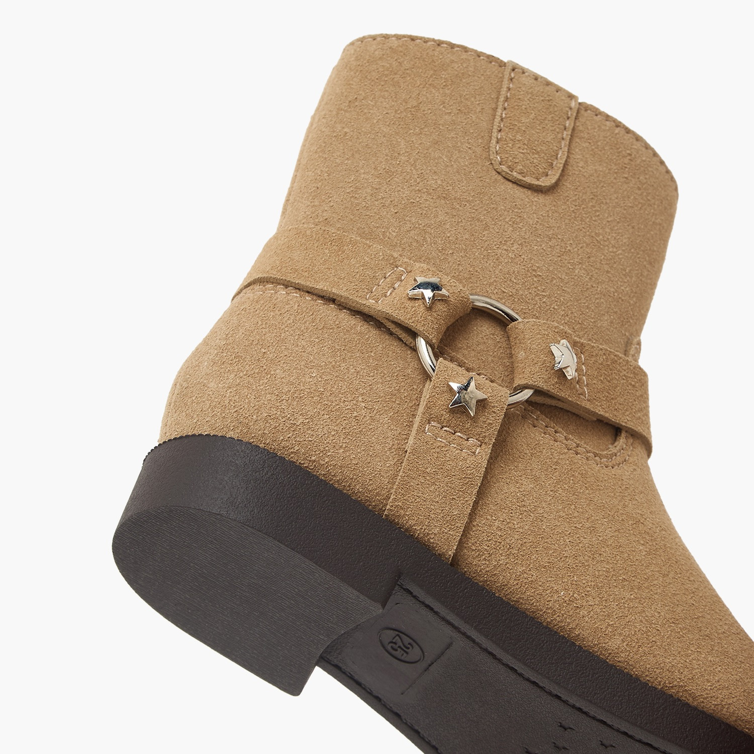 Flora Bella Girls Star Metallic Accent Ankle Boots-girls-shoes-boots-image-5